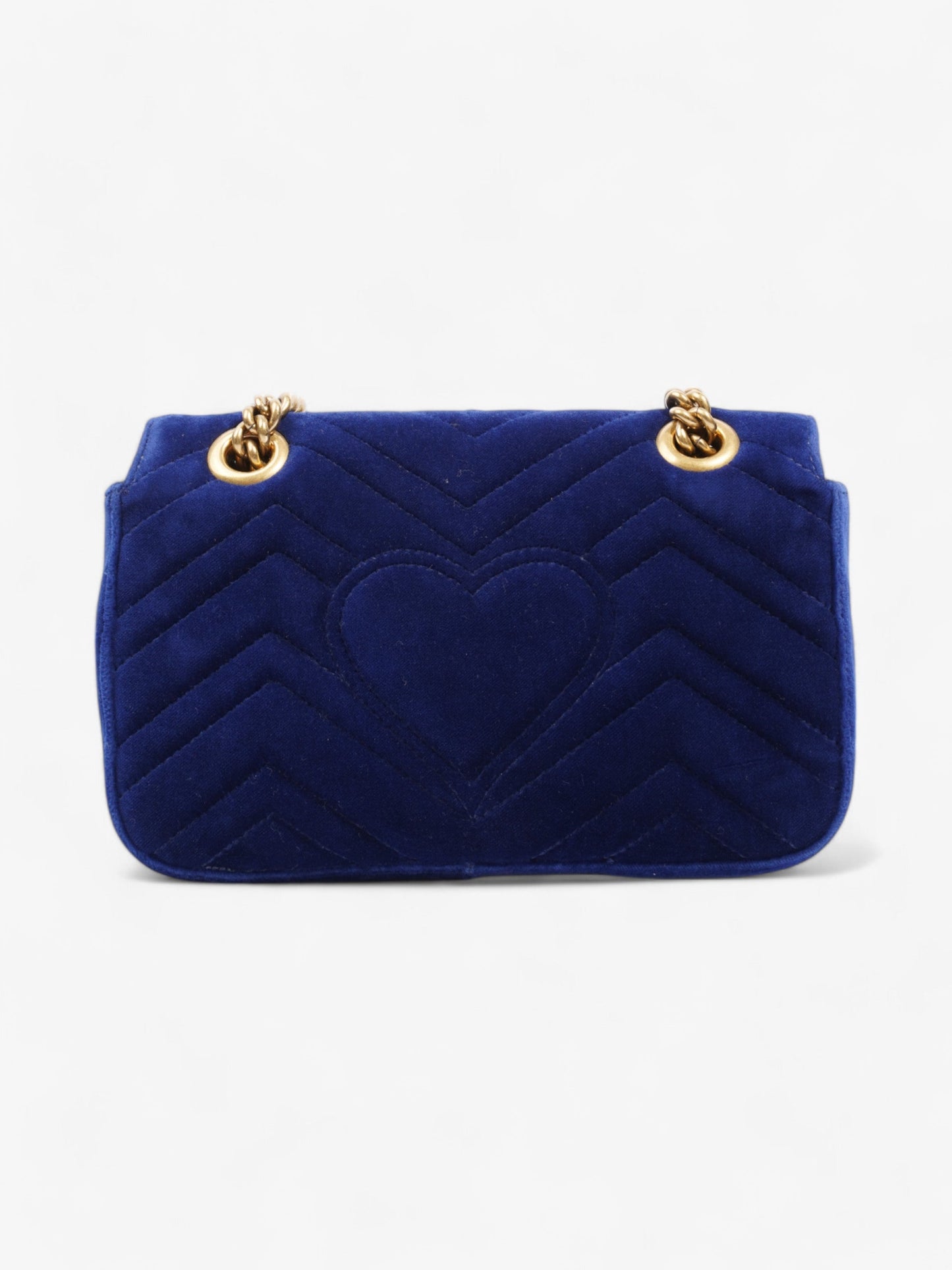 Gucci GG Marmont Blue Velvet Mini