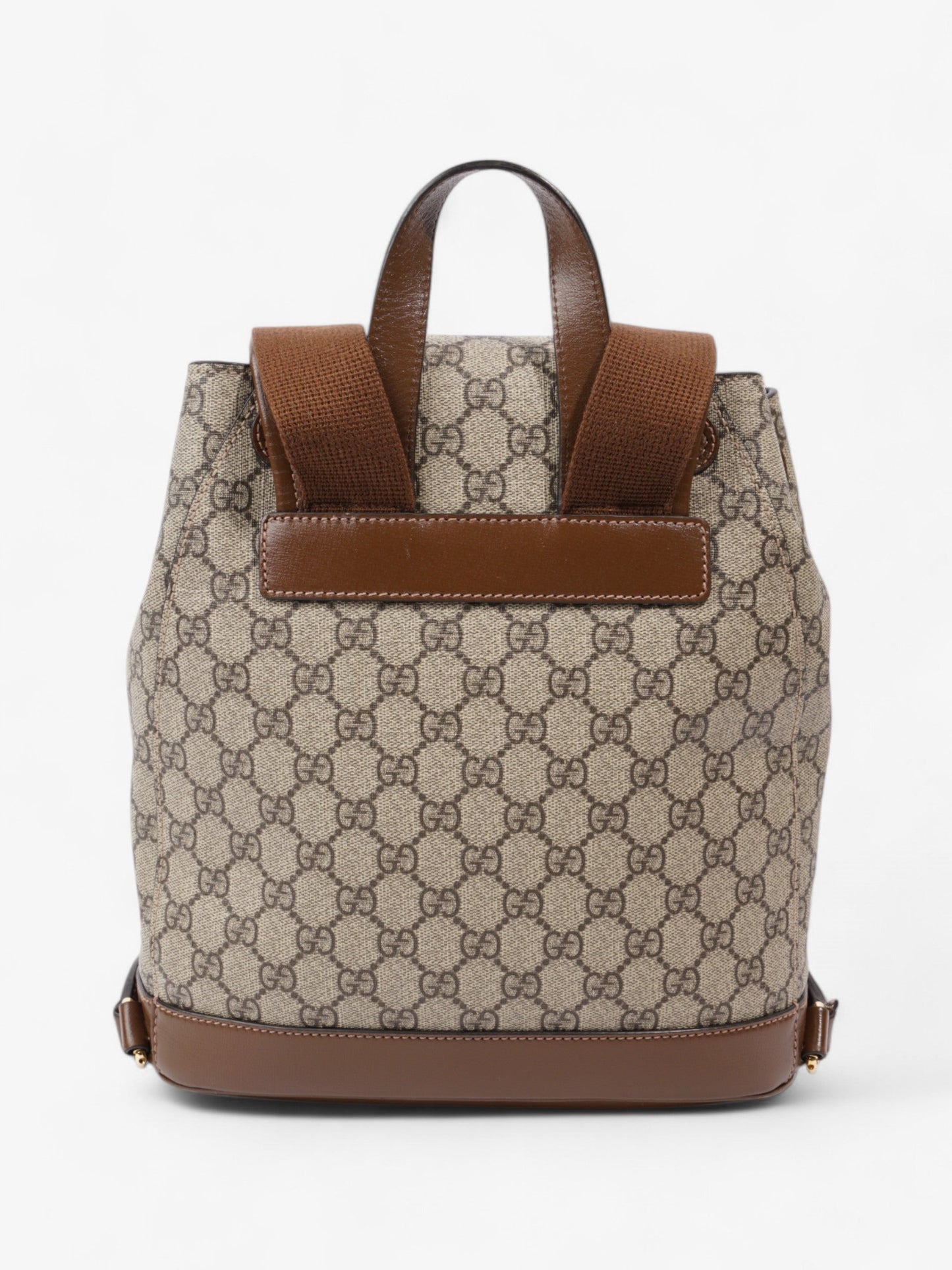 Gucci GG Backpack GG Supreme / Brown Canvas Small