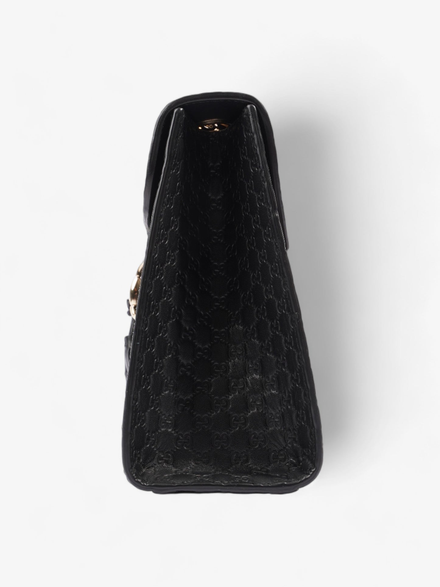 Gucci Emily Guccissima Chain Black Leather Medium