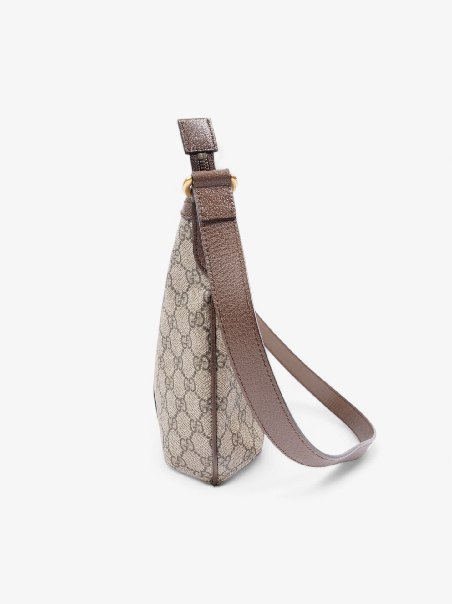 Gucci Ophidia GG Supreme / Green / Red Coated Canvas Small