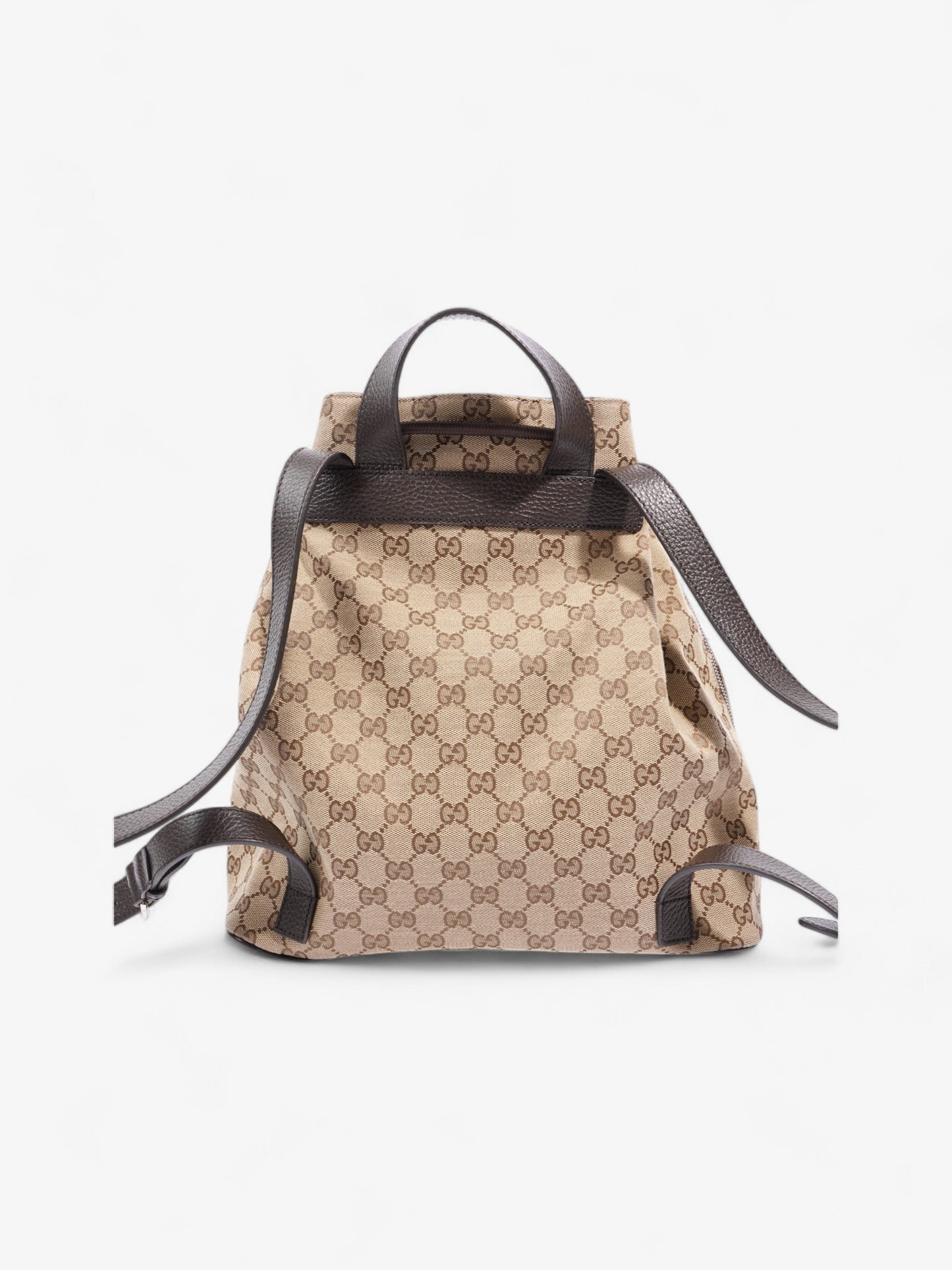 Gucci Drawstring Backpack GG Supreme Canvas