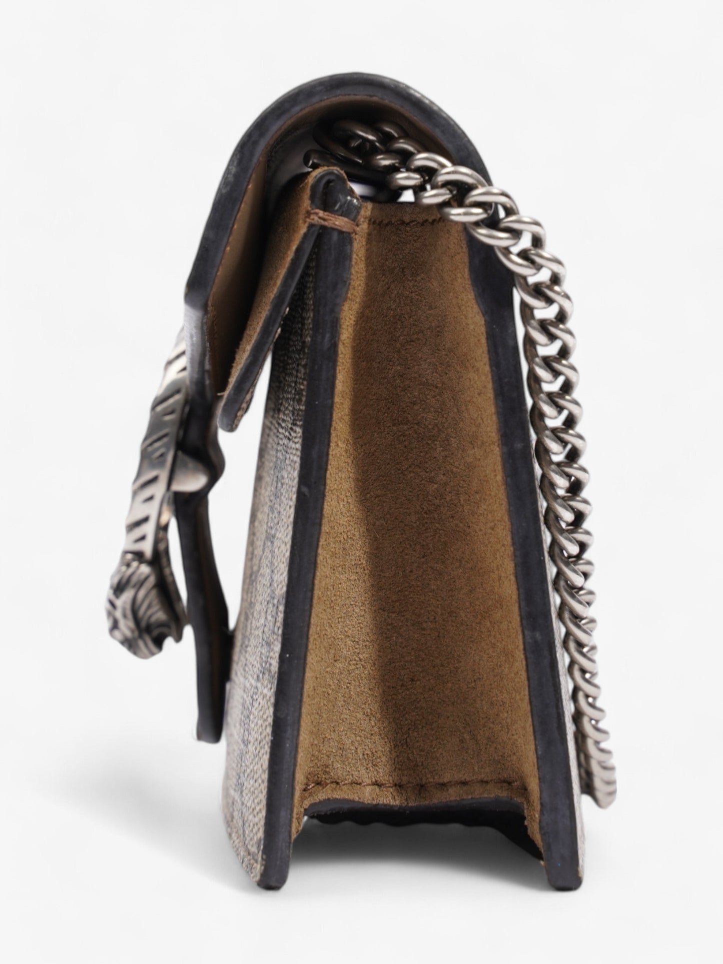 Gucci Dionysus GG Supreme / Beige Coated Canvas Super Mini