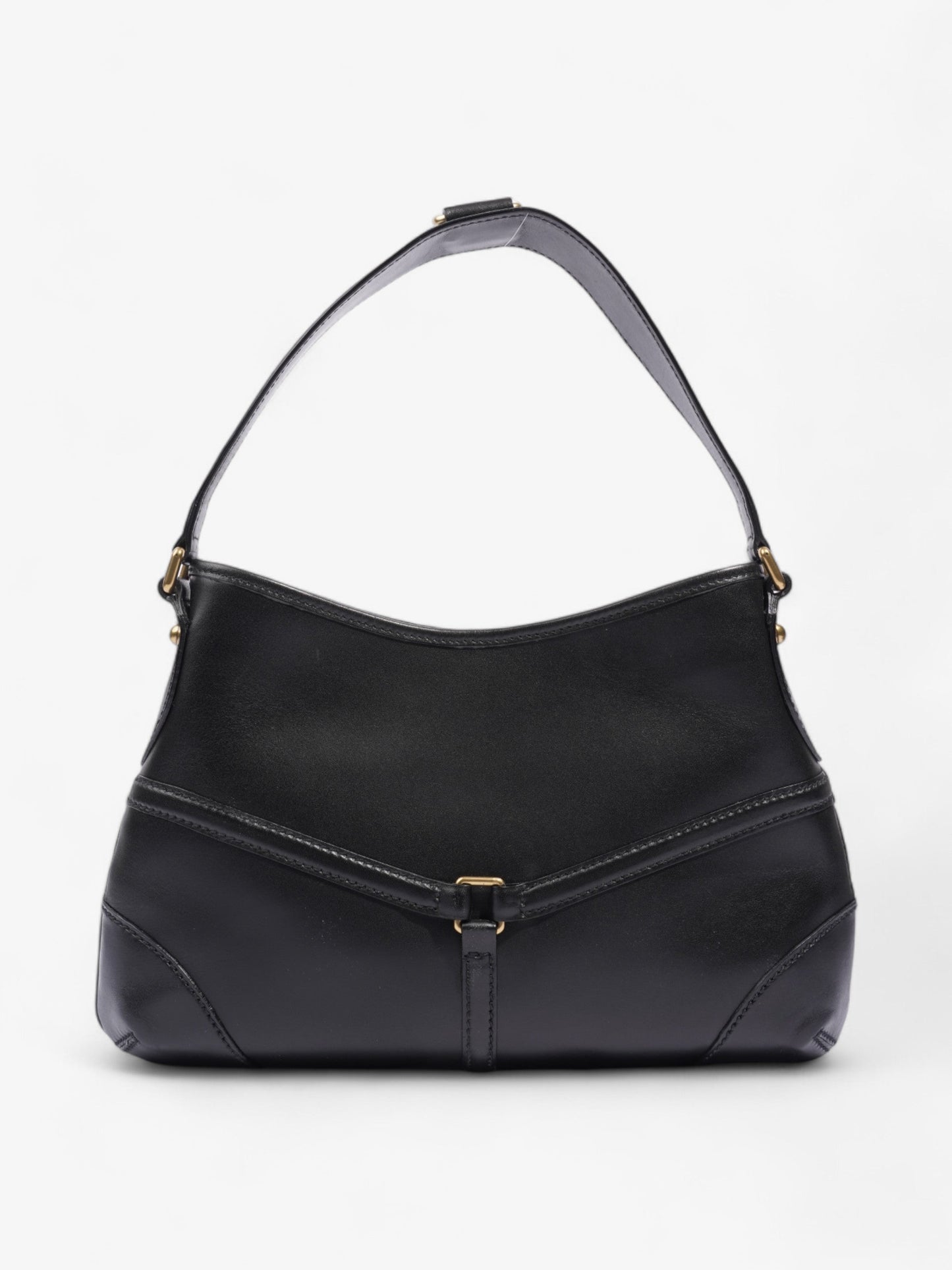 Gucci GG Reins Hobo Black Leather