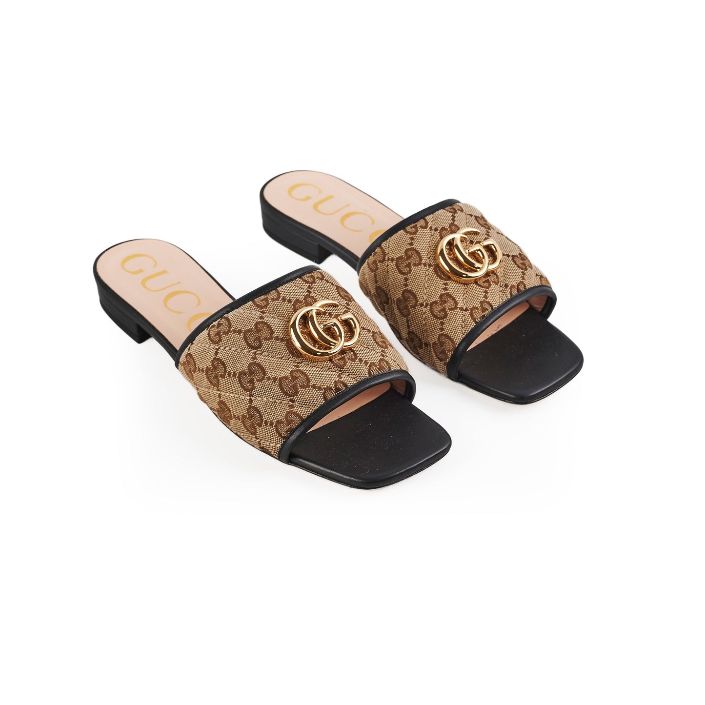 Gucci GG Supreme Slides Size 38.5