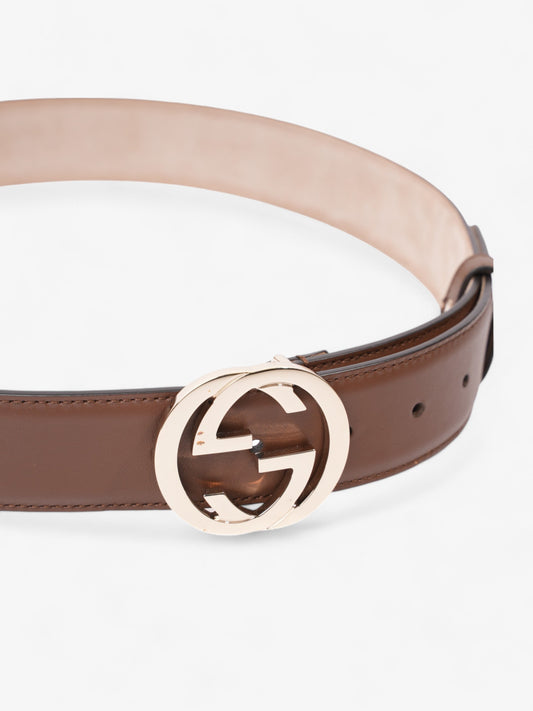 Gucci Blondie Belt Brown Leather 80cm / 32"