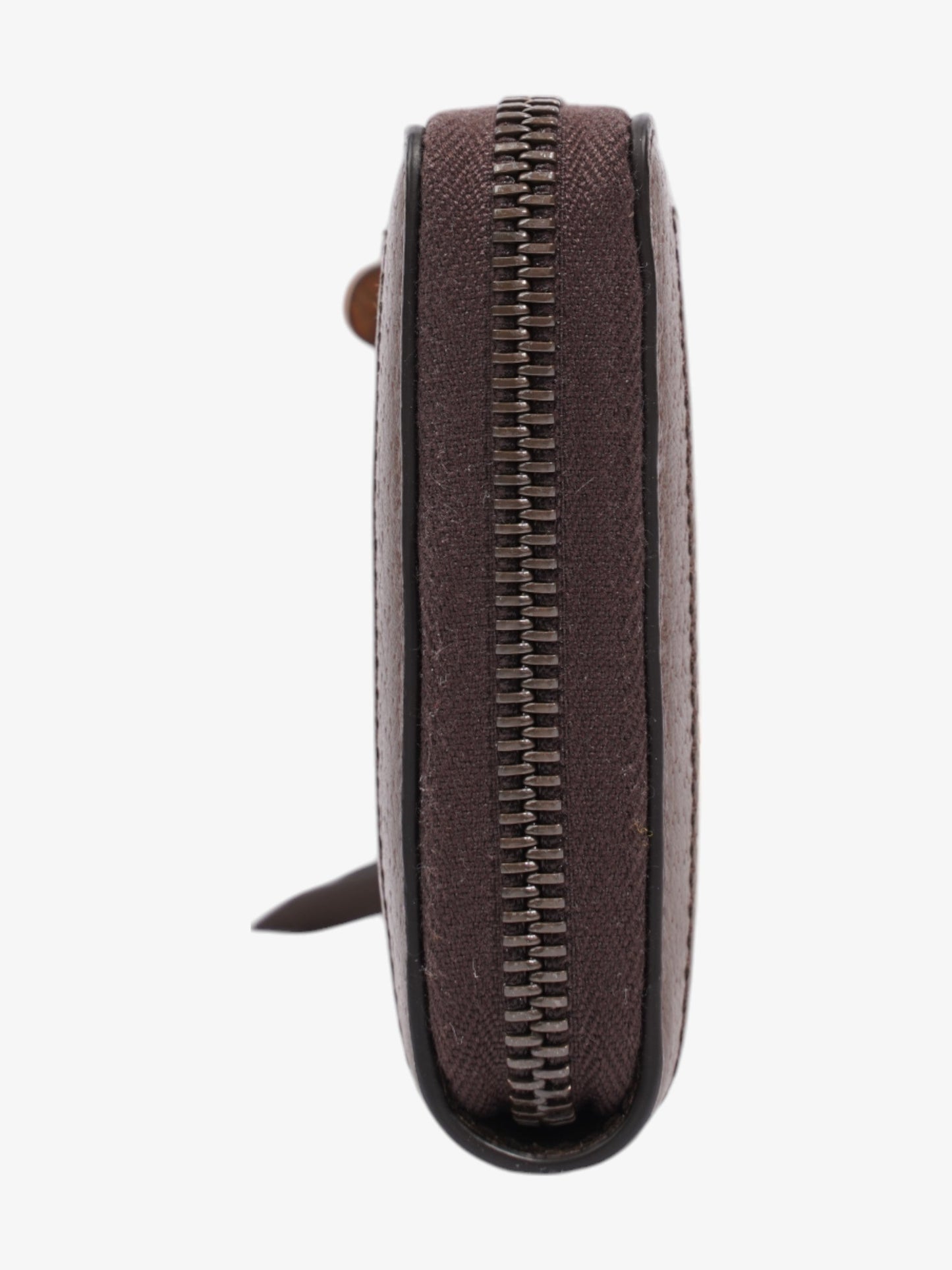 Gucci Diana Jumbo GG Wallet Camel / Ebony Canvas