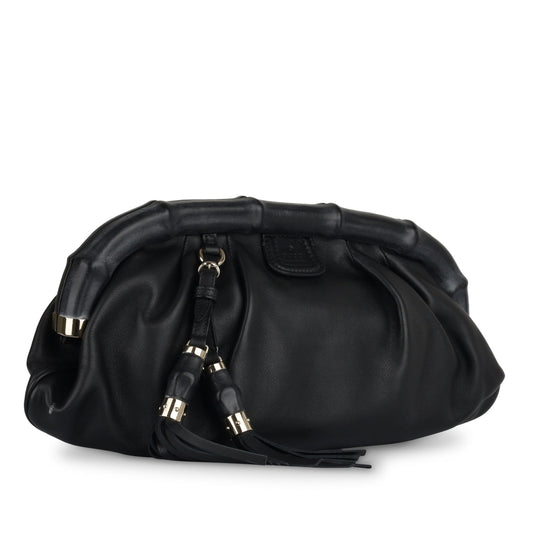 Gucci Bamboo Frame Clutch