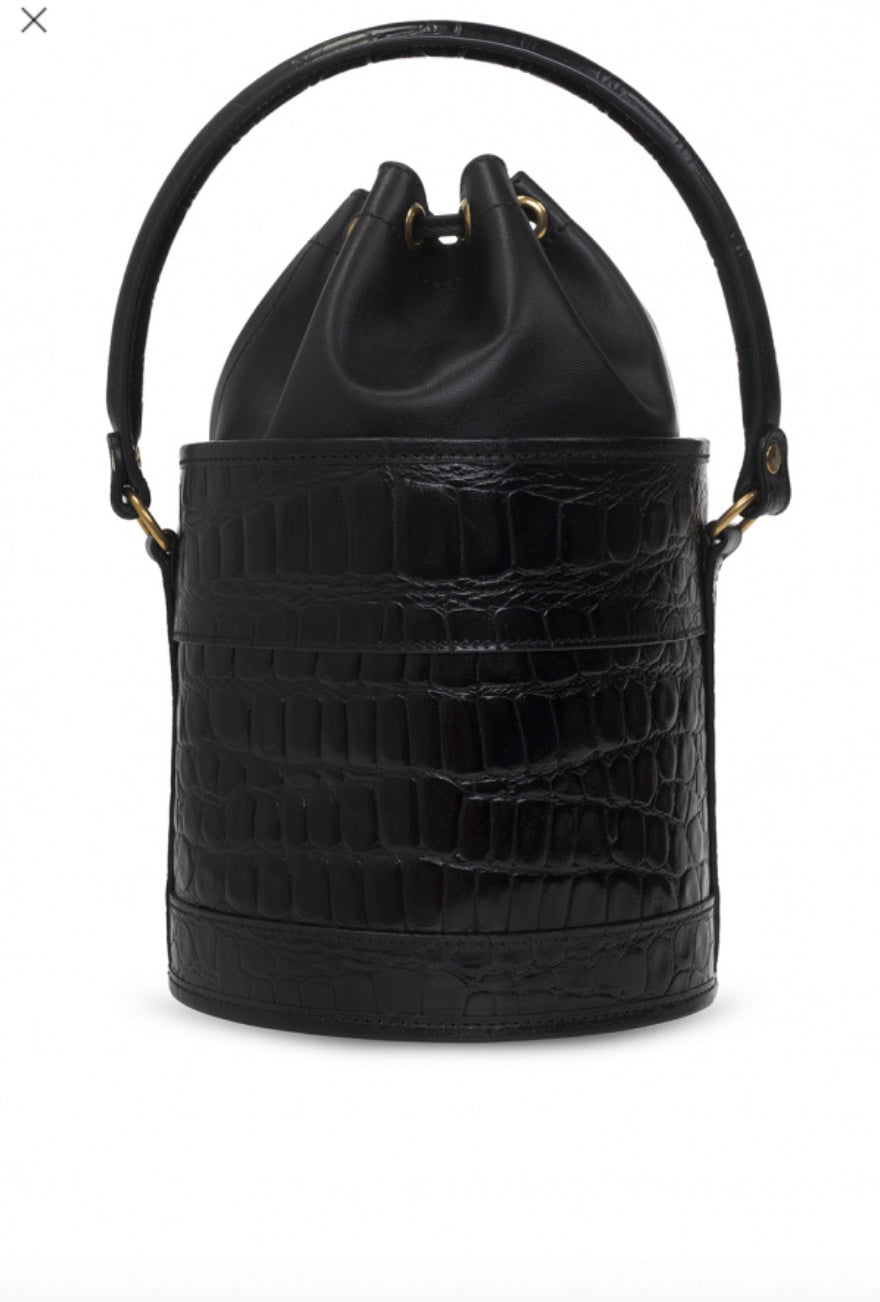 YVES SAINT LAURENT BAHIA SMALL BUCKET BAG