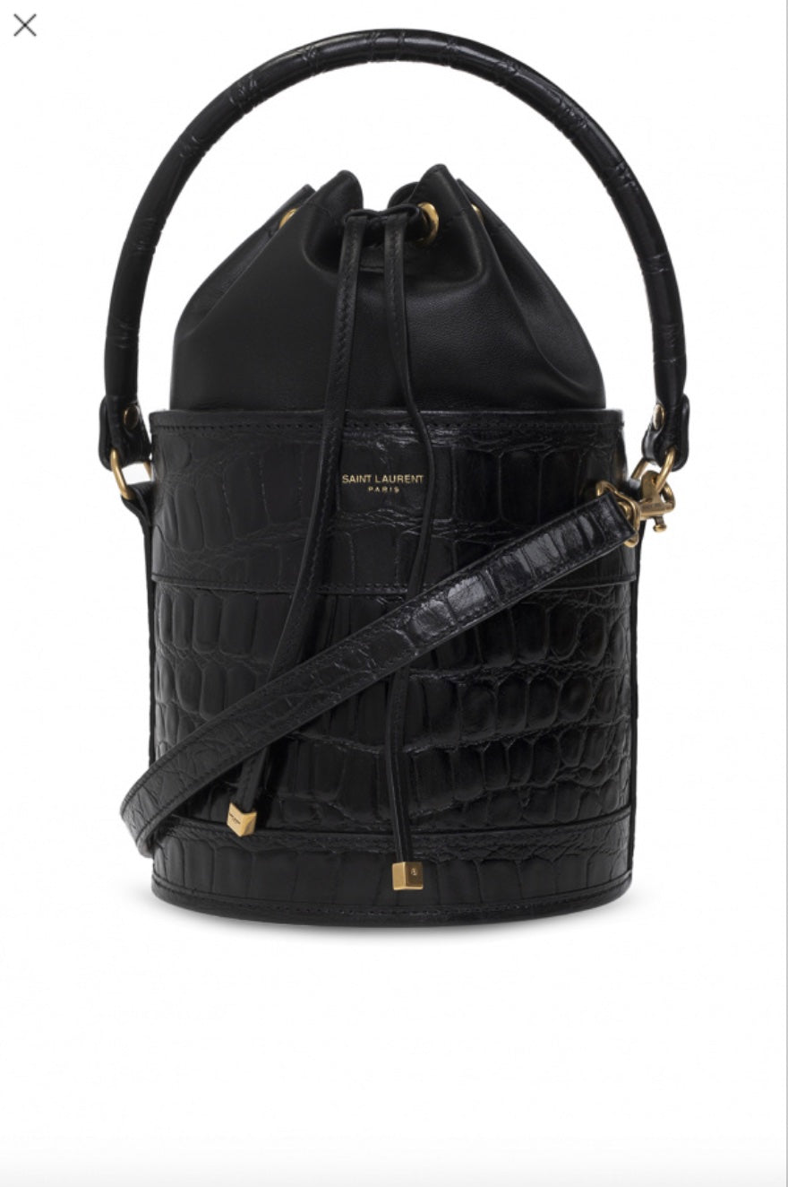 YVES SAINT LAURENT BAHIA SMALL BUCKET BAG
