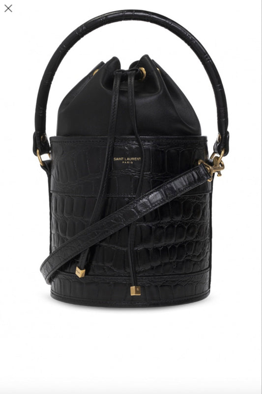 YVES SAINT LAURENT BAHIA SMALL BUCKET BAG