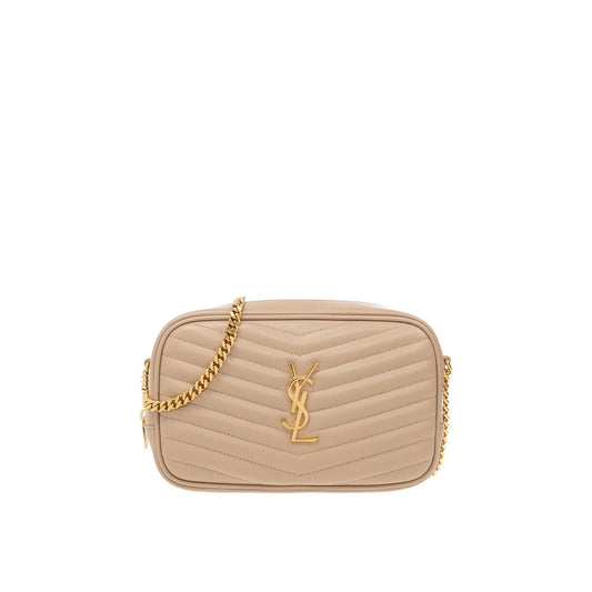 YSL SAINT LAURENT CALFSKIN MINI LOU SHOULDER BAG