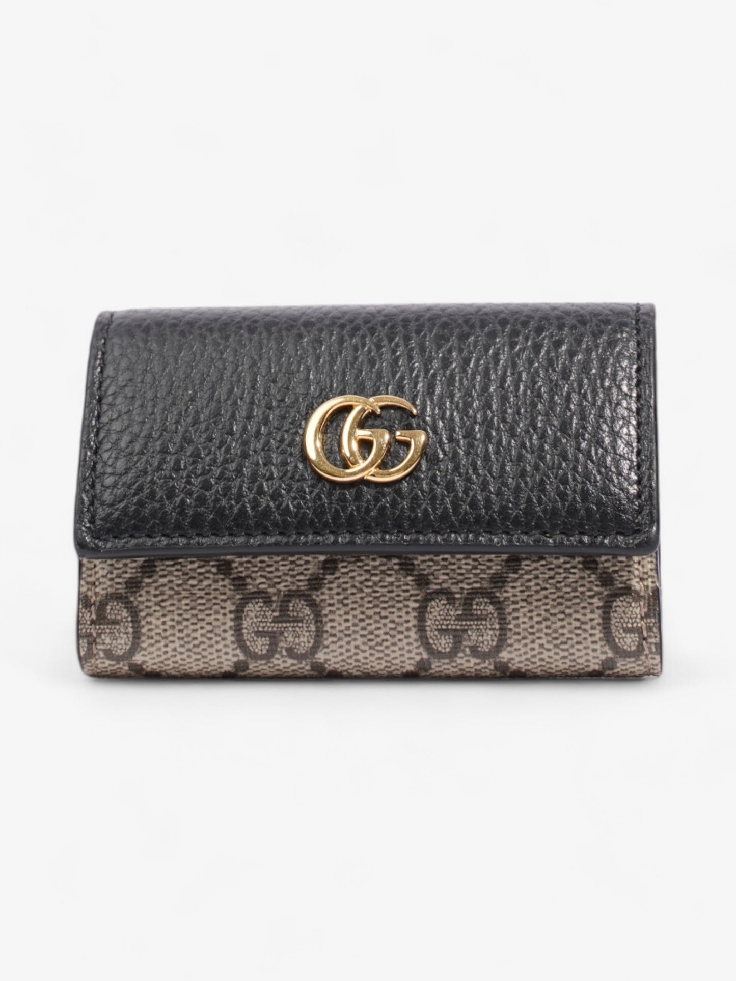 Gucci GG Marmont Key Case GG Supreme / Black Coated Canvas