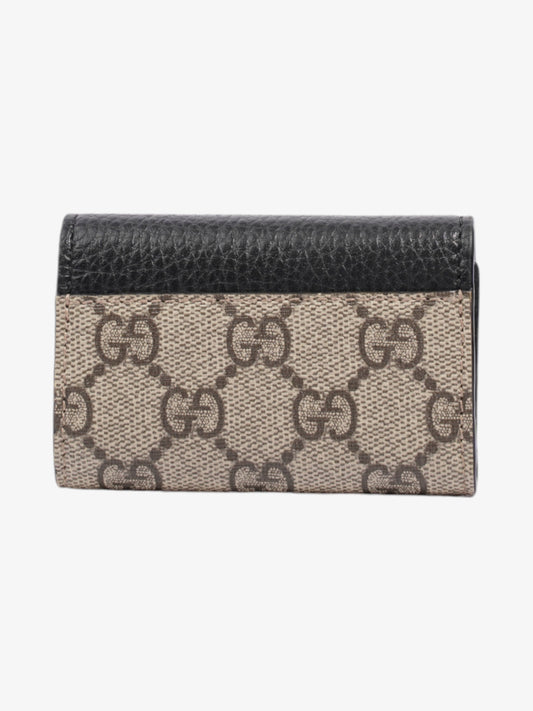Gucci GG Marmont Key Case GG Supreme / Black Coated Canvas