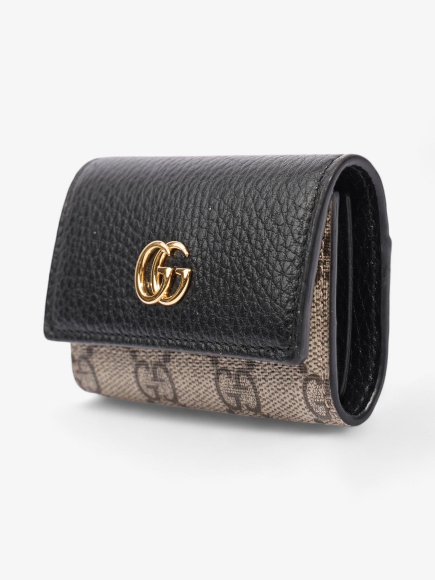 Gucci GG Marmont Key Case GG Supreme / Black Coated Canvas