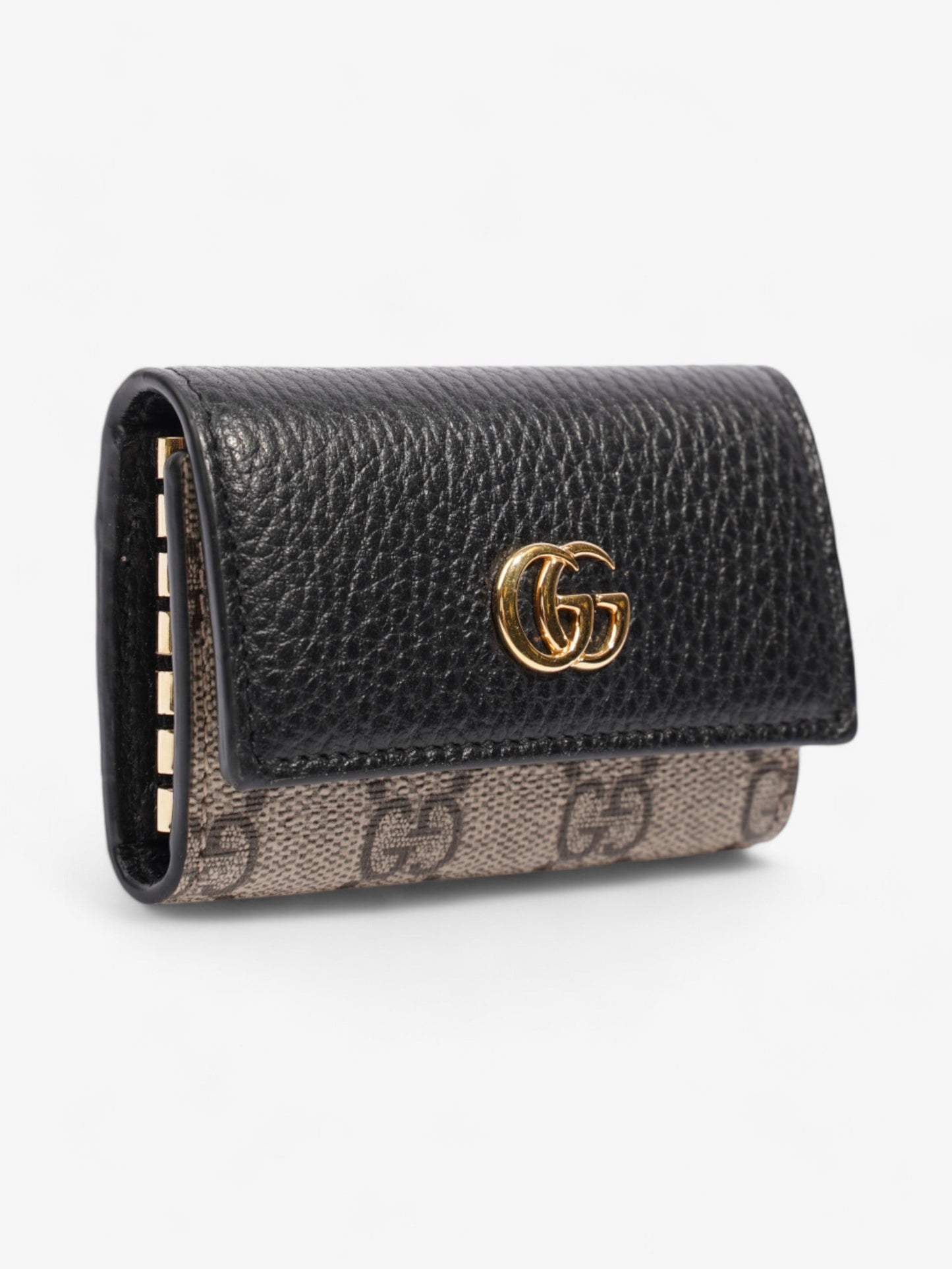 Gucci GG Marmont Key Case GG Supreme / Black Coated Canvas