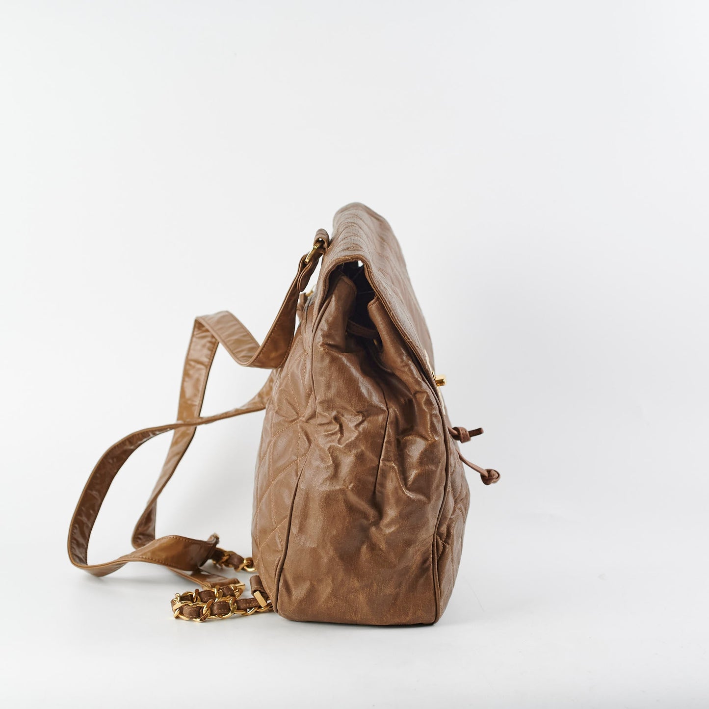 Chanel Vintage Backpack Brown - Series 3