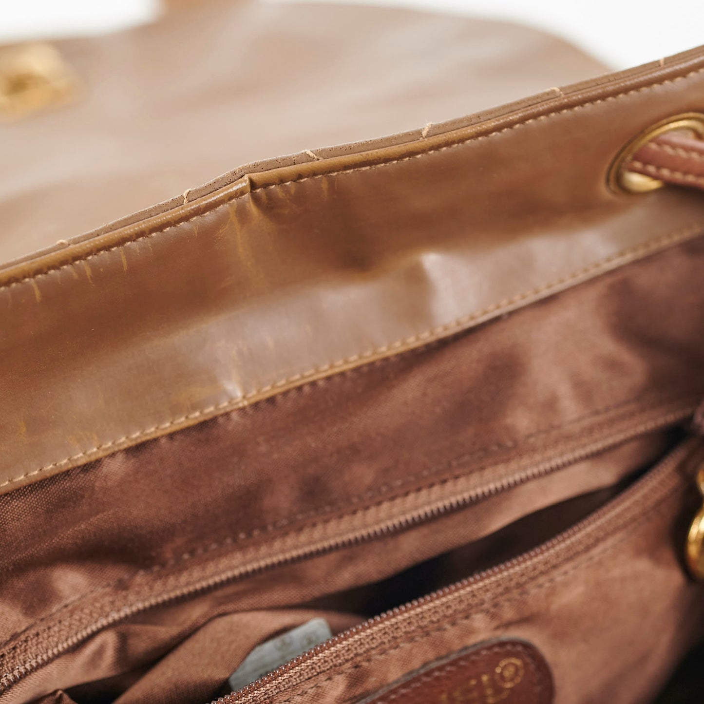 Chanel Vintage Backpack Brown - Series 3