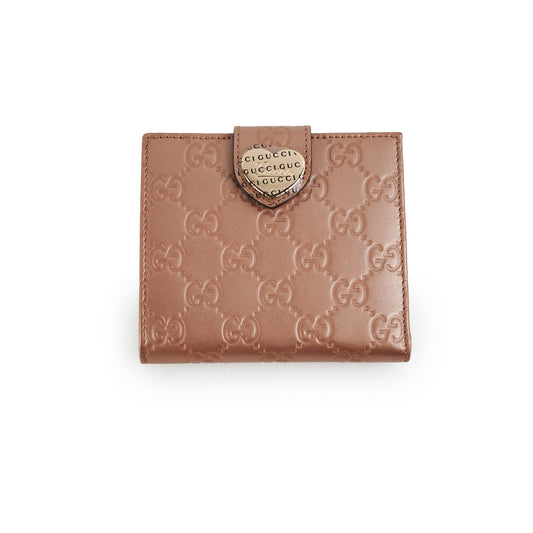 Gucci GG Supreme Wallet Pink