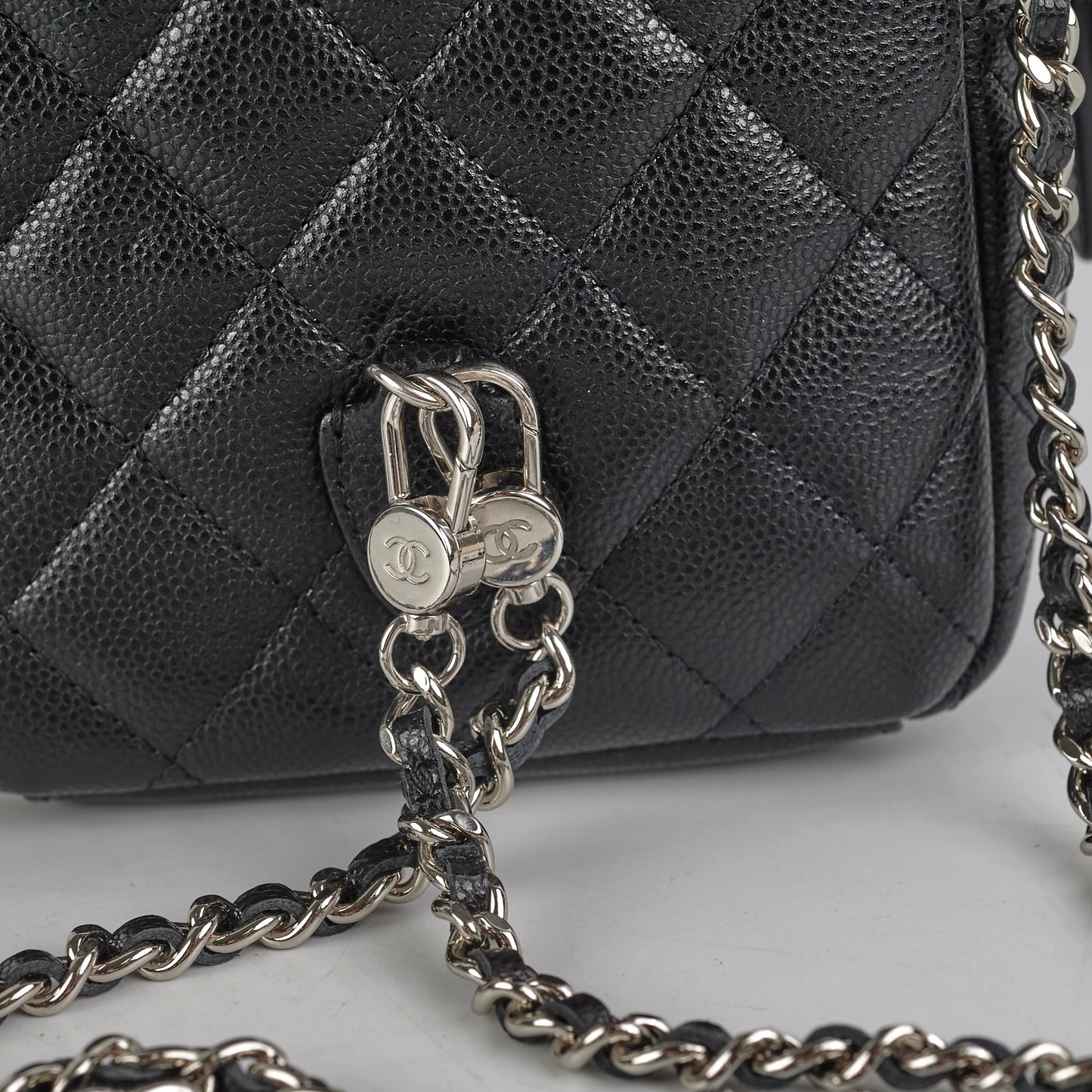 Chanel Mini Backpack Caviar Black