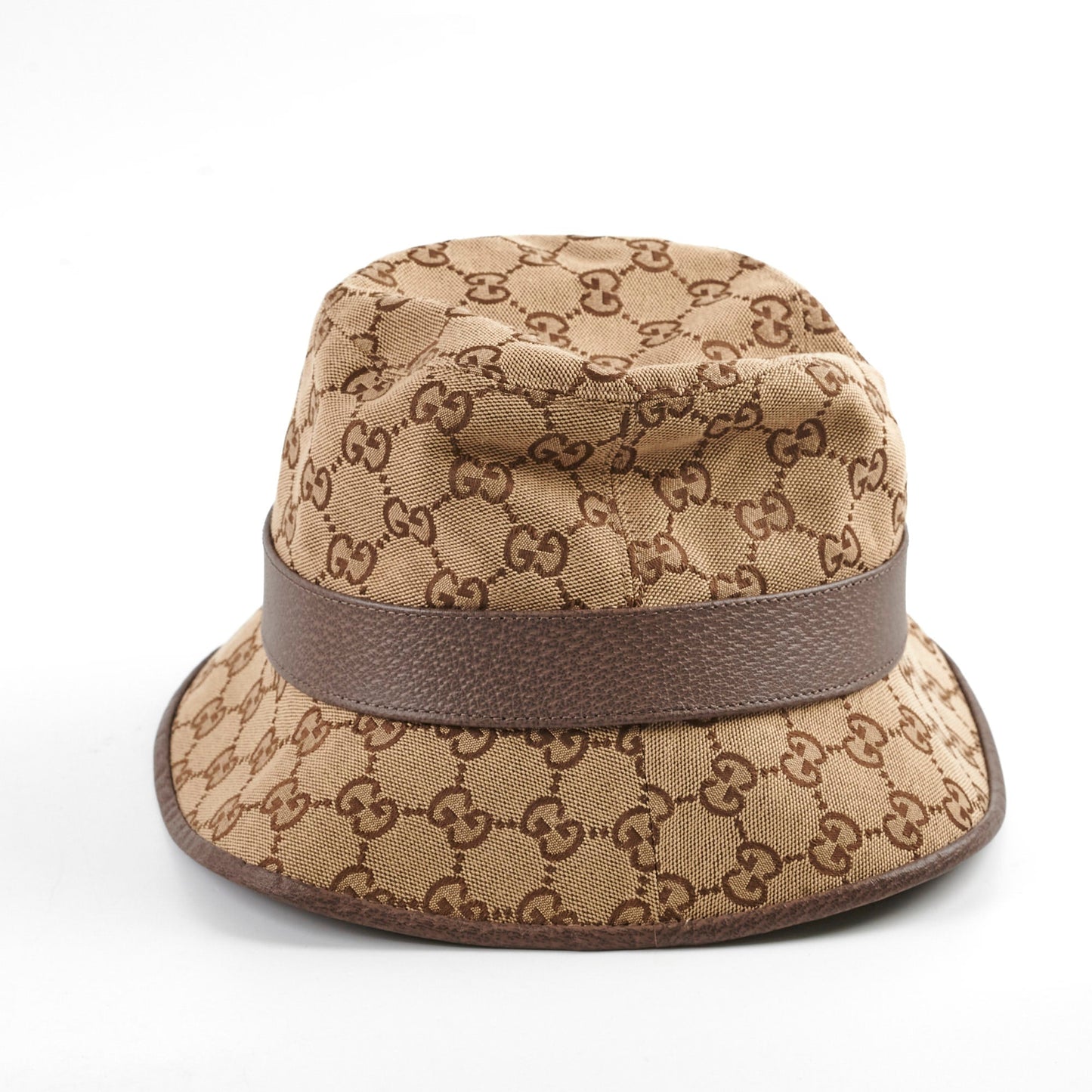 Gucci GG Bucket Hat Beige Monogram 58cm