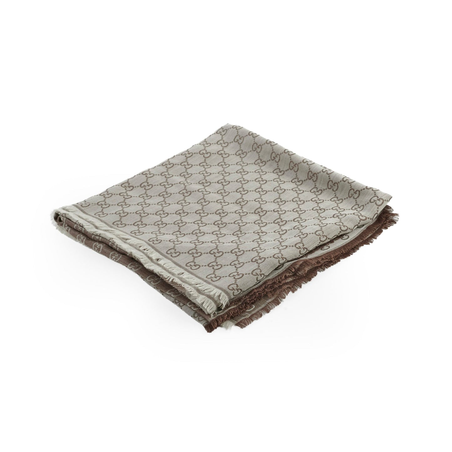 Gucci GG Supreme Scarf Beige