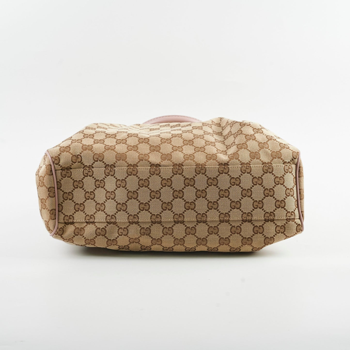 Gucci GG Canvas Sukey Bag Biege/Pink