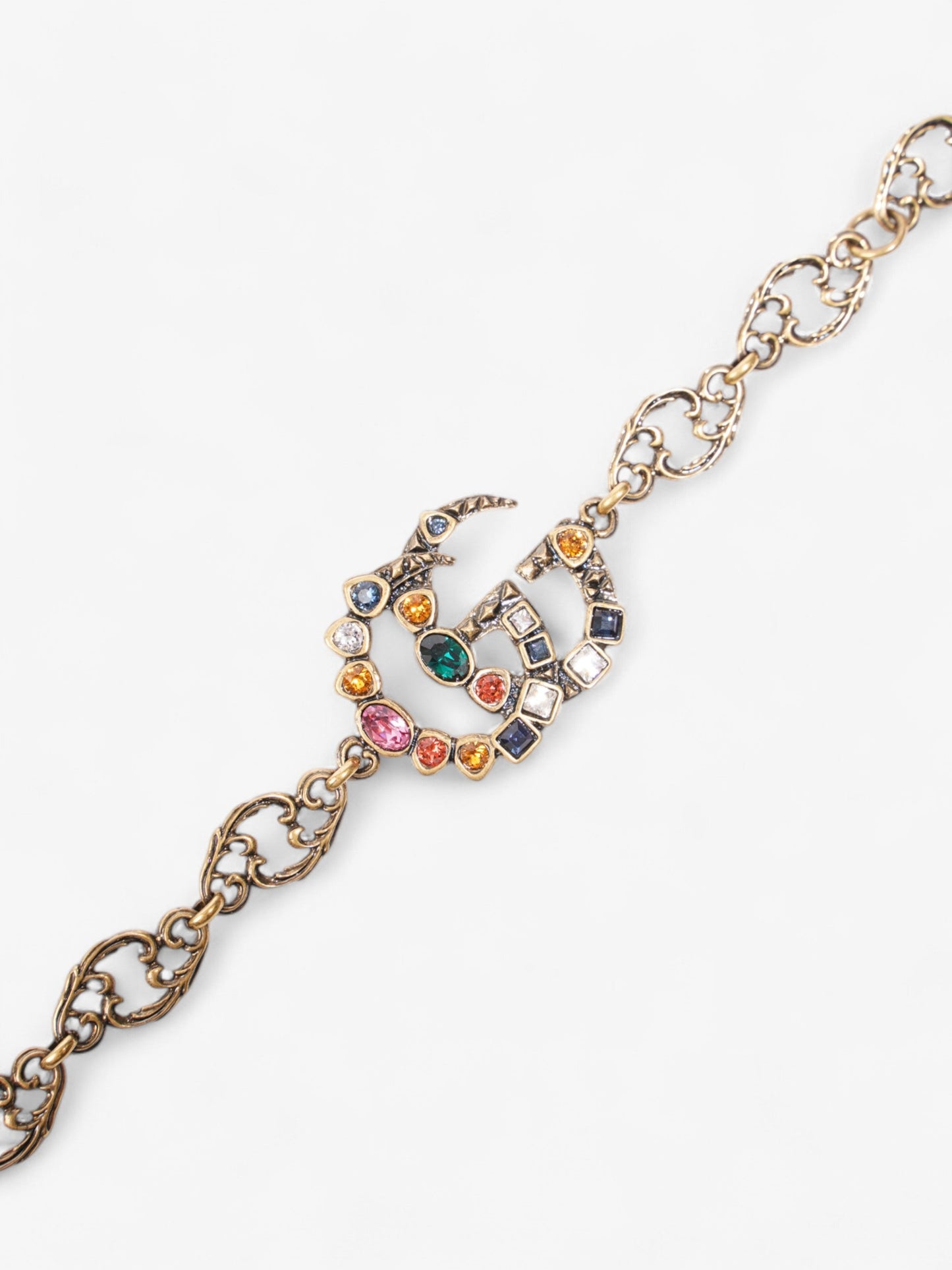 Gucci GG Crystal Bracelet Gold / Multicolour