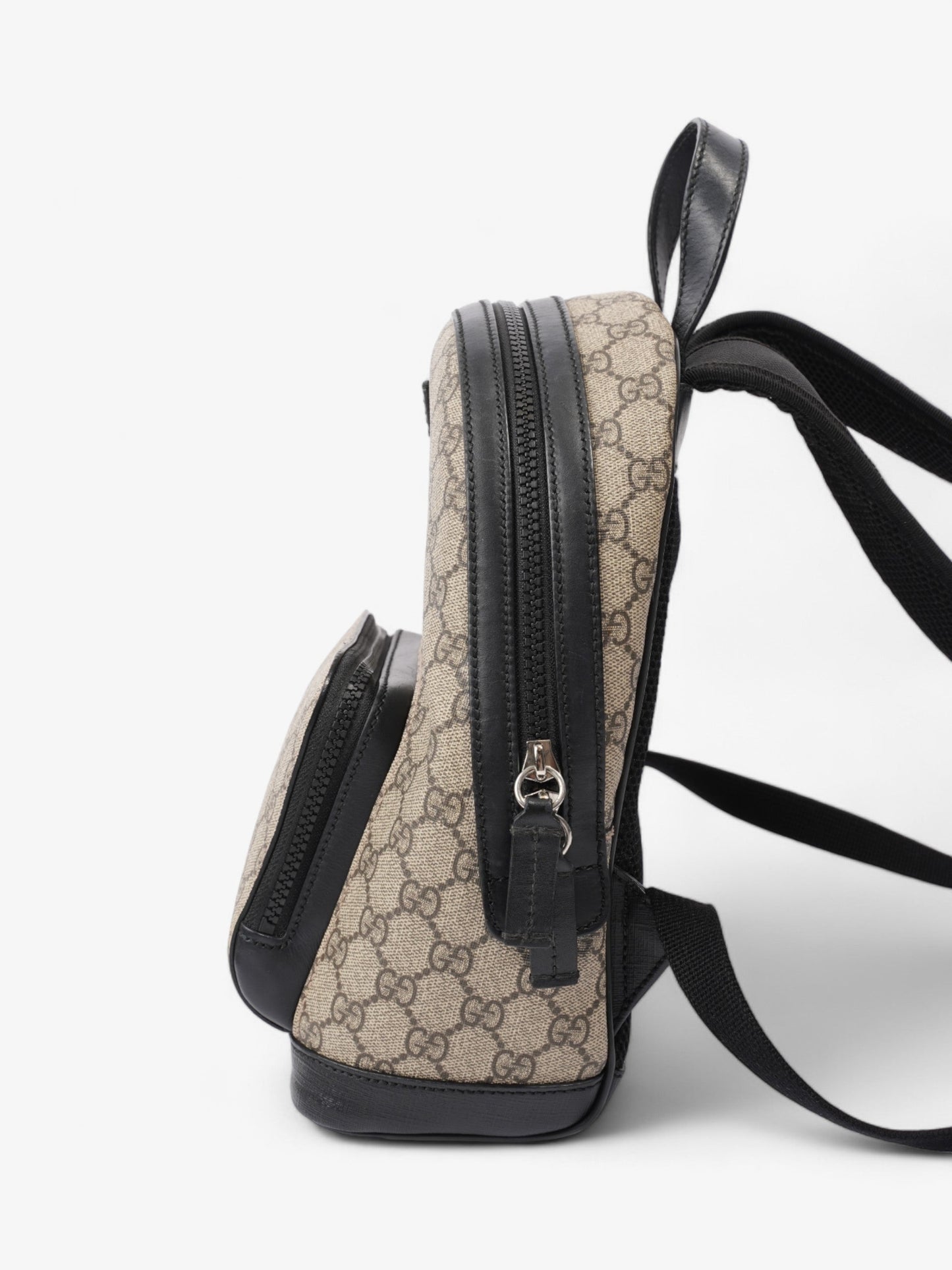 Gucci GG Backpack GG Supreme / Black Coated Canvas