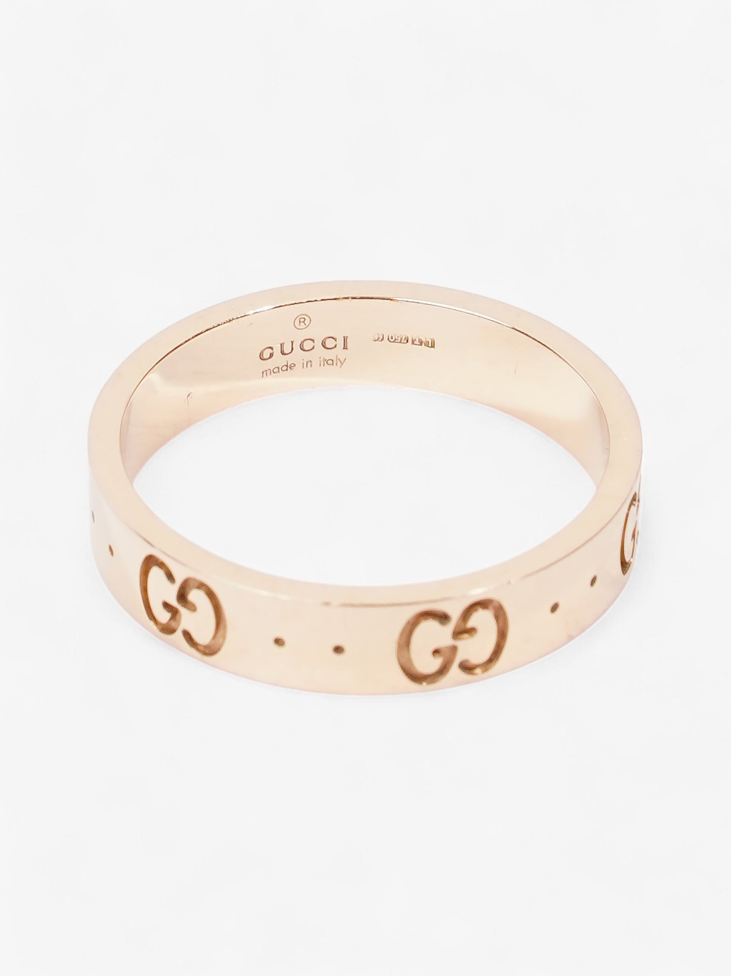 Gucci Icon GG Ring Gold Yellow Gold 14 (Circumference - 54mm)