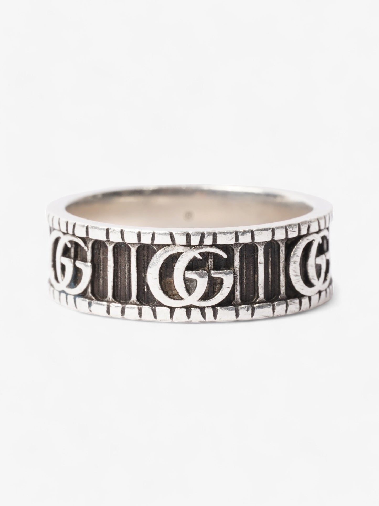 Gucci GG Marmont Ring Silver Silver Sterling 25 (Cirmcumference - 65mm)