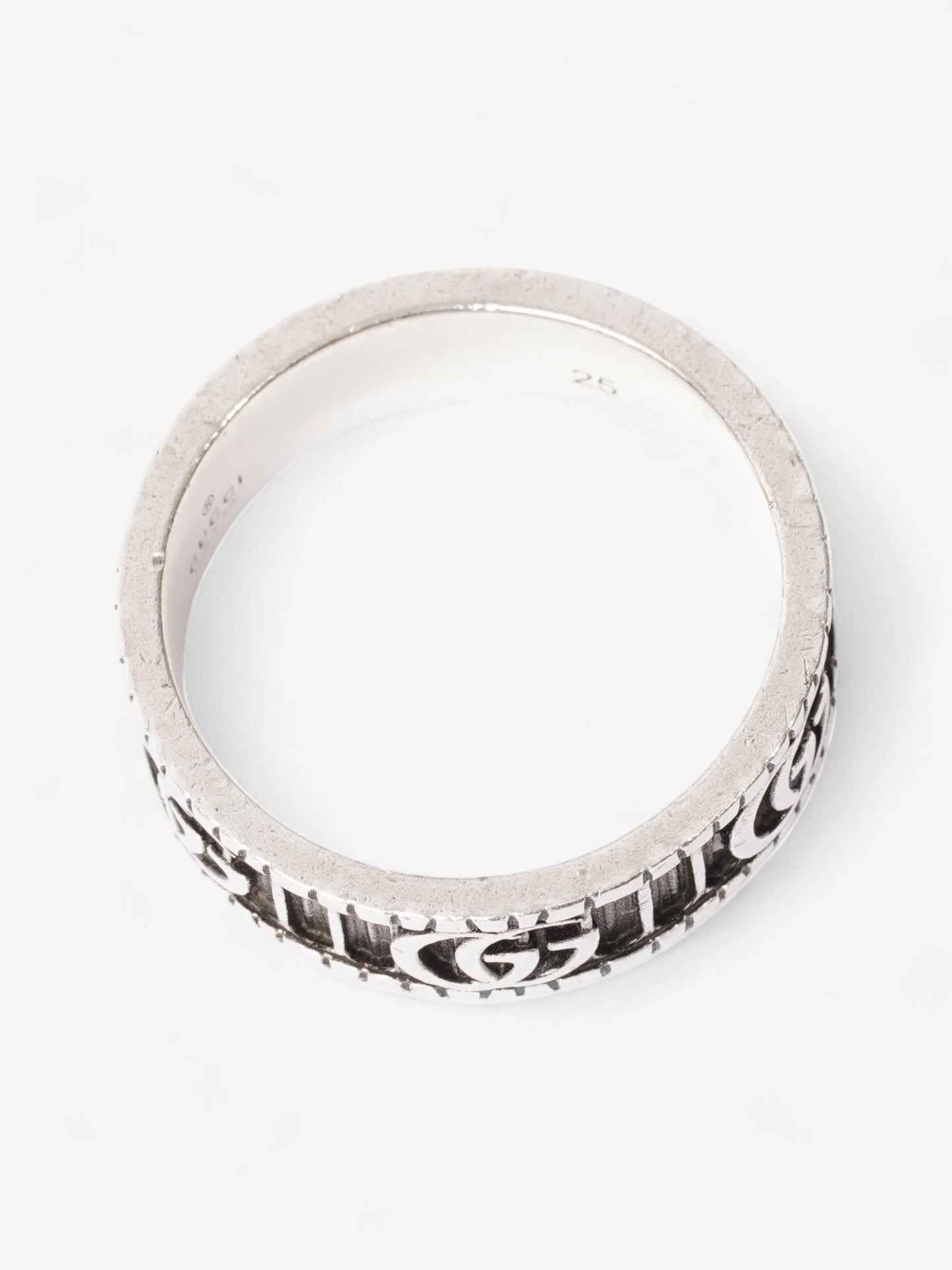 Gucci GG Marmont Ring Silver Silver Sterling 25 (Cirmcumference - 65mm)
