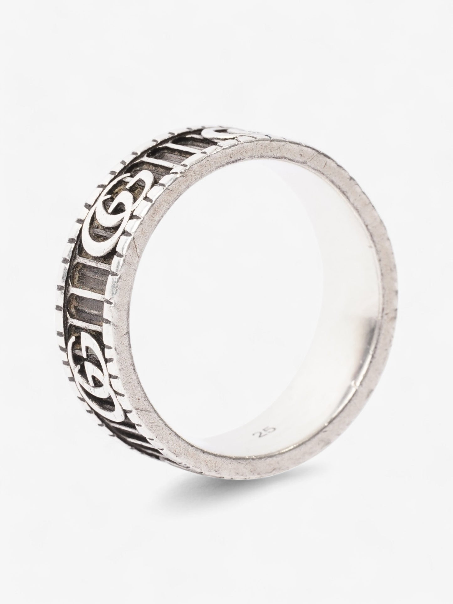 Gucci GG Marmont Ring Silver Silver Sterling 25 (Cirmcumference - 65mm)