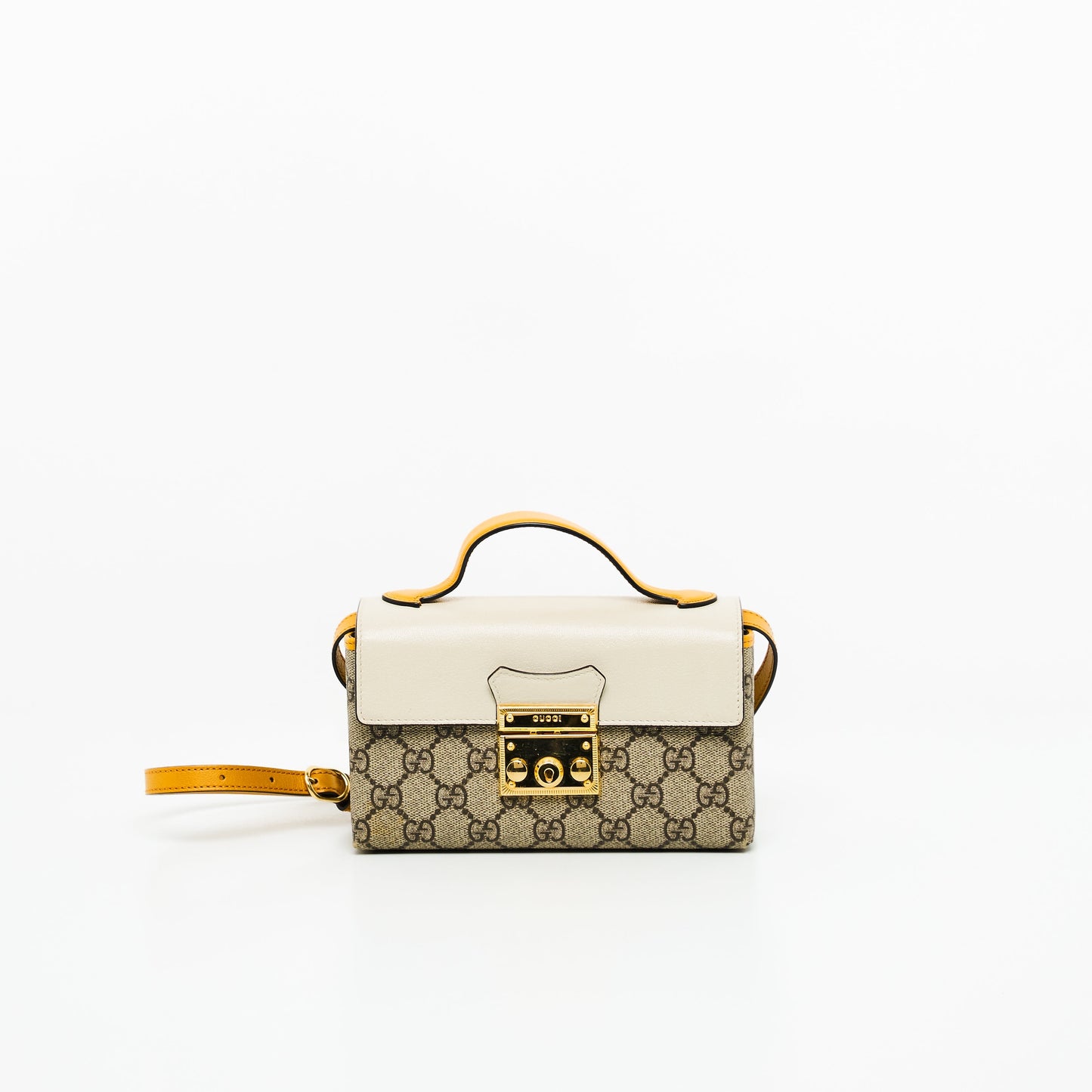 GUCCI PADLOCK MINI TOP HANDLE