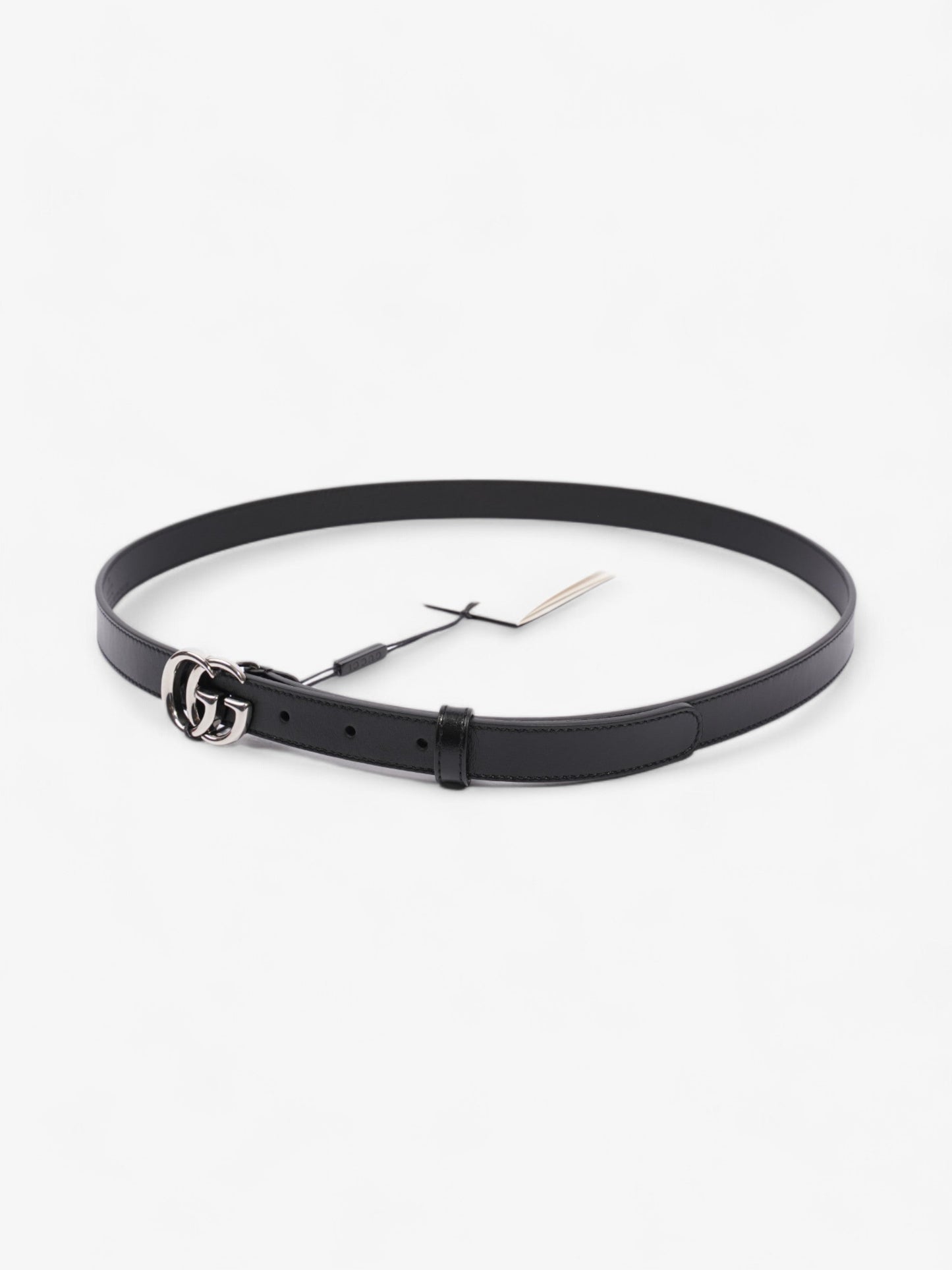 Gucci Gucci Marmont belt Black / Silver Leather 95cm/28"