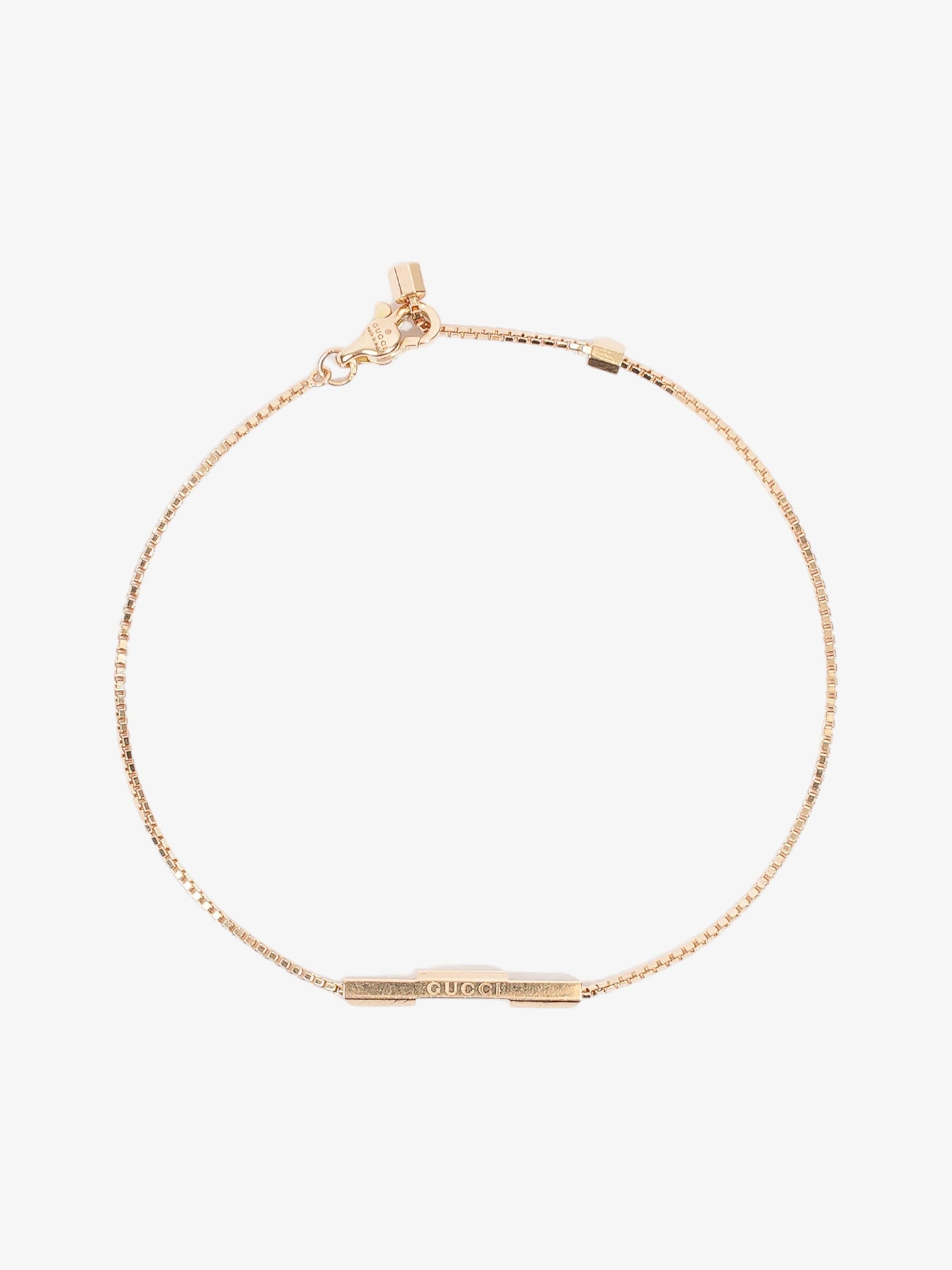 Gucci Link To Love Bracelet with Gucci Bar Gold 18kt Gold