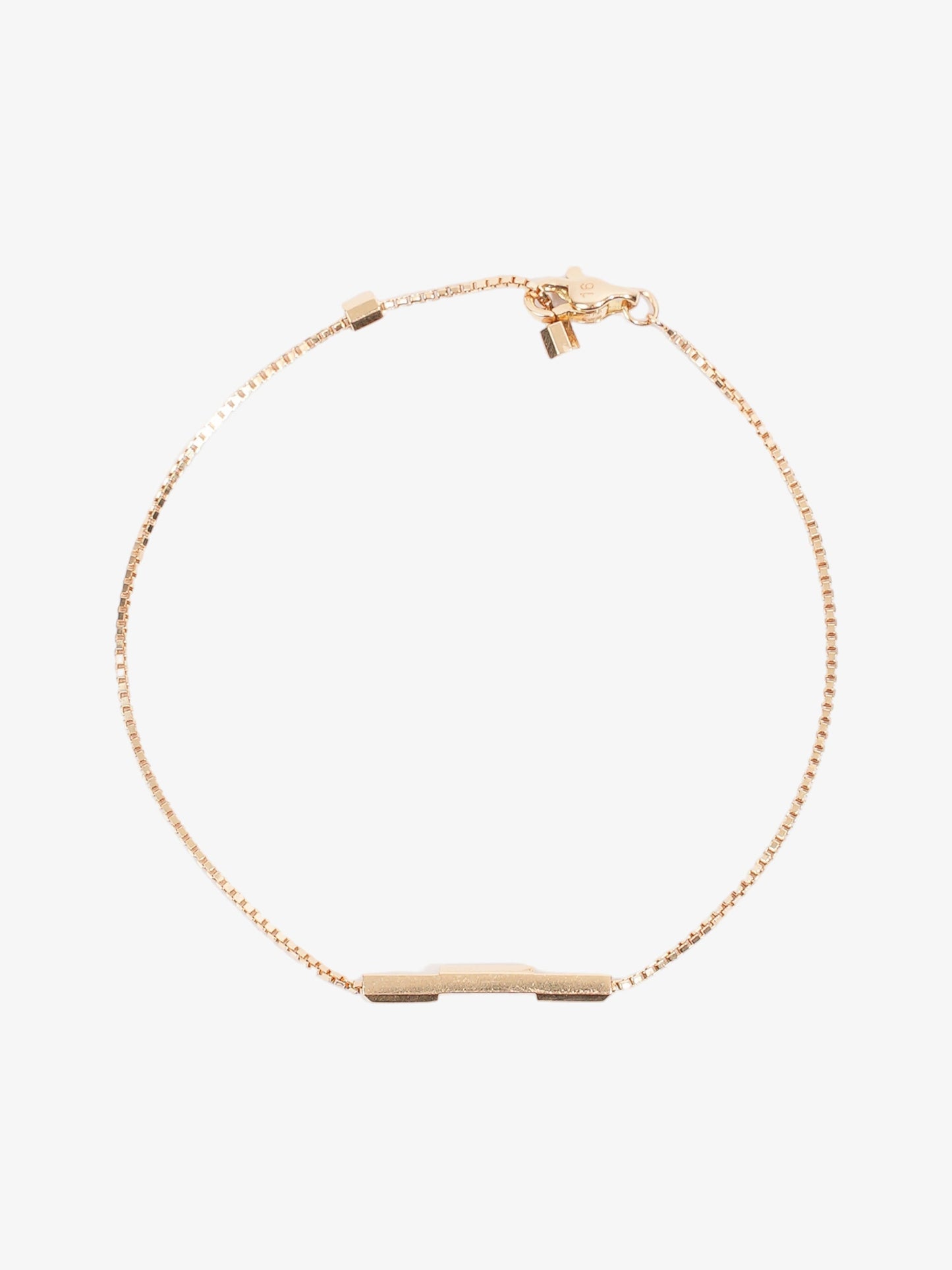 Gucci Link To Love Bracelet with Gucci Bar Gold 18kt Gold