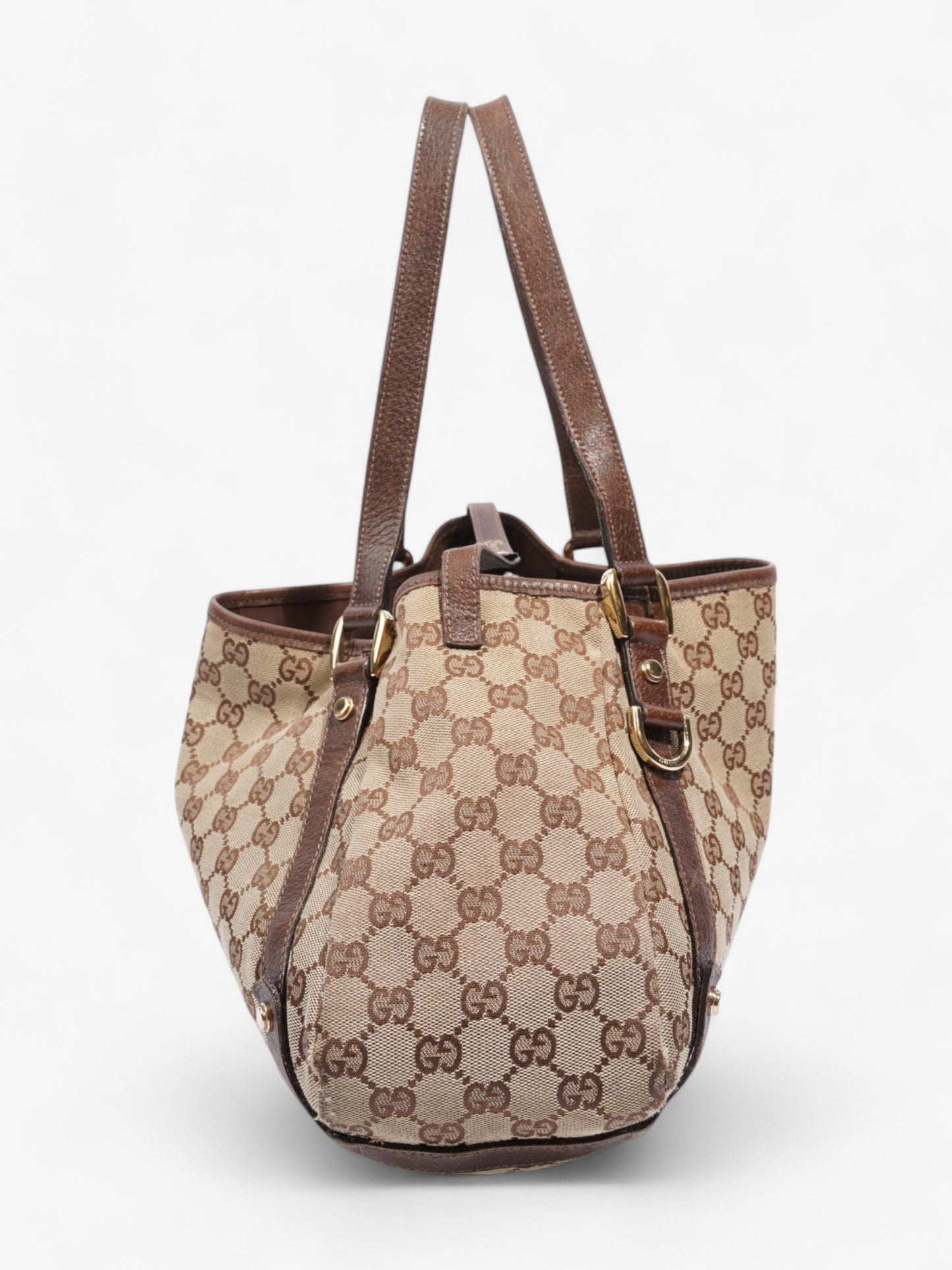 Gucci Abbey Tote GG Supreme / Brown Canvas