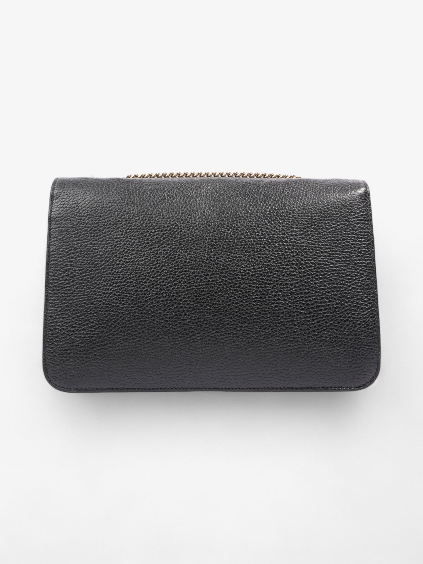 Gucci Interlocking GG Crossbody Bag Black Leather