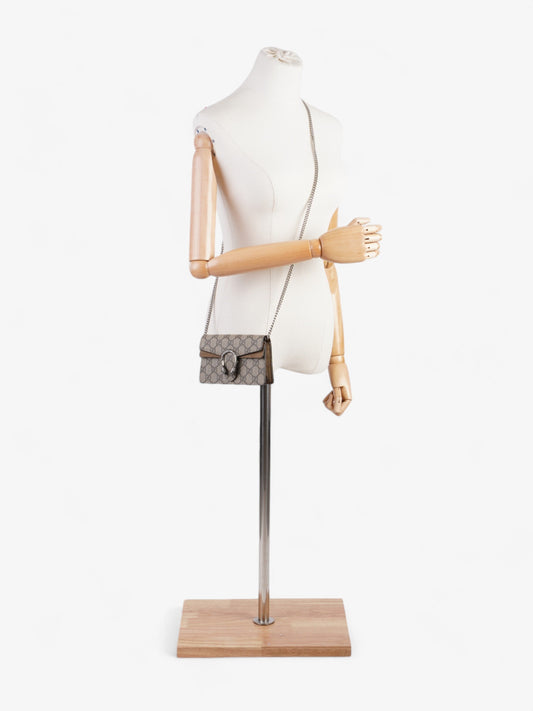 Gucci Dionysus Supreme Coated Canvas Super Mini