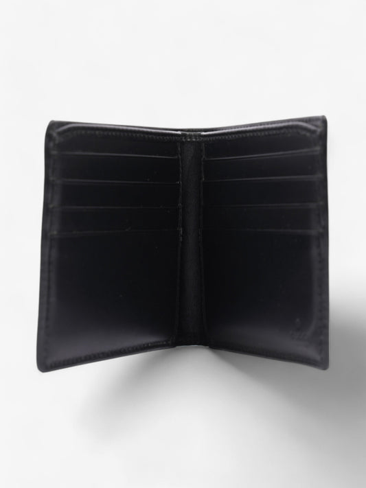 Gucci Kingsnake Print Bifold Wallet Black / Snake Canvas