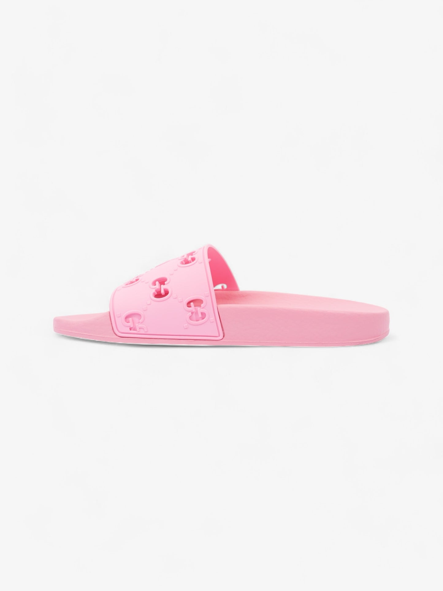 Gucci GG Sliders Pink Rubber EU 38 UK 5