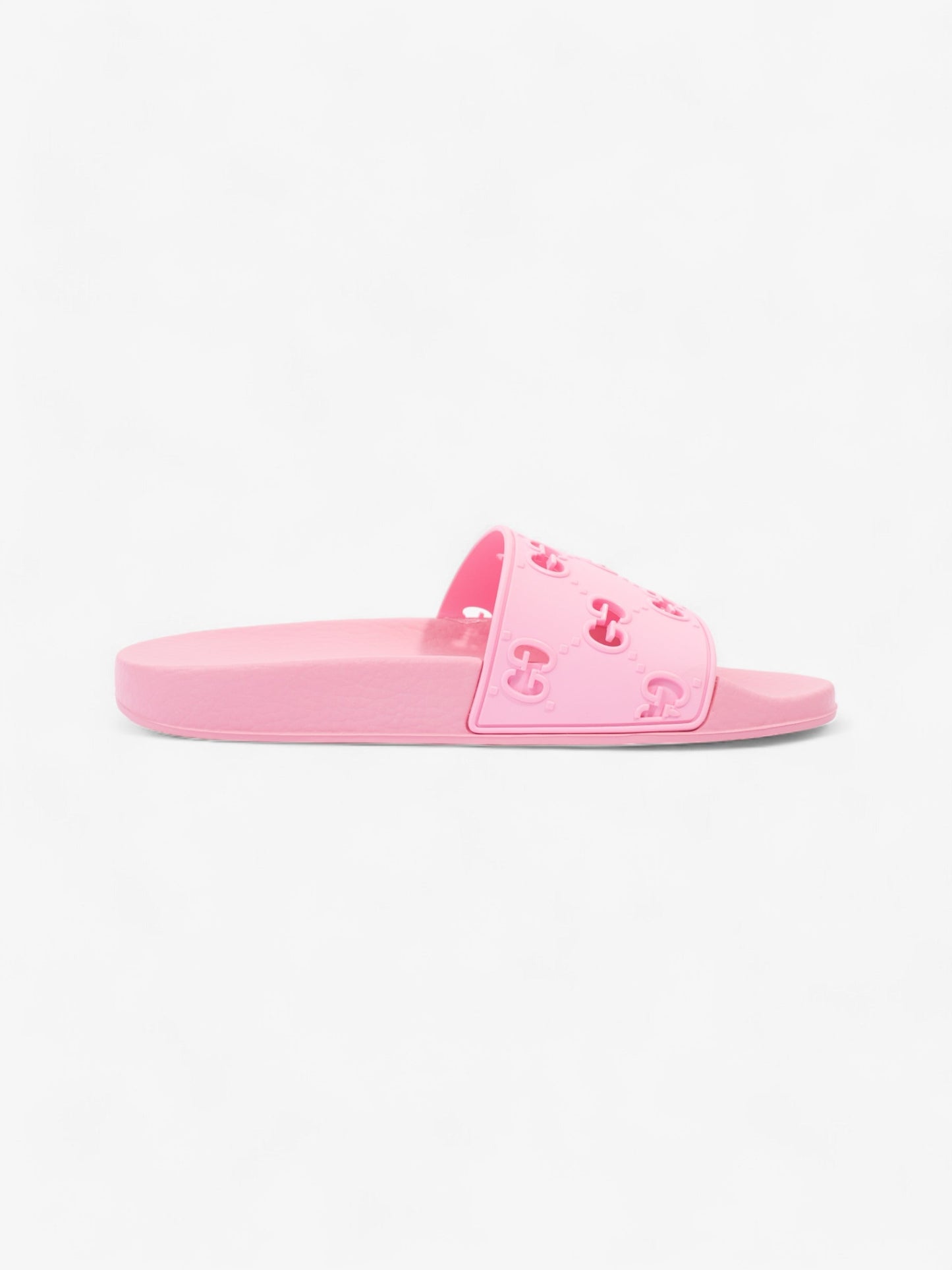 Gucci GG Sliders Pink Rubber EU 38 UK 5