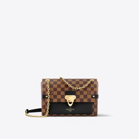 Vavin PM Damier Ebene Leather Crossbody Bag for Women