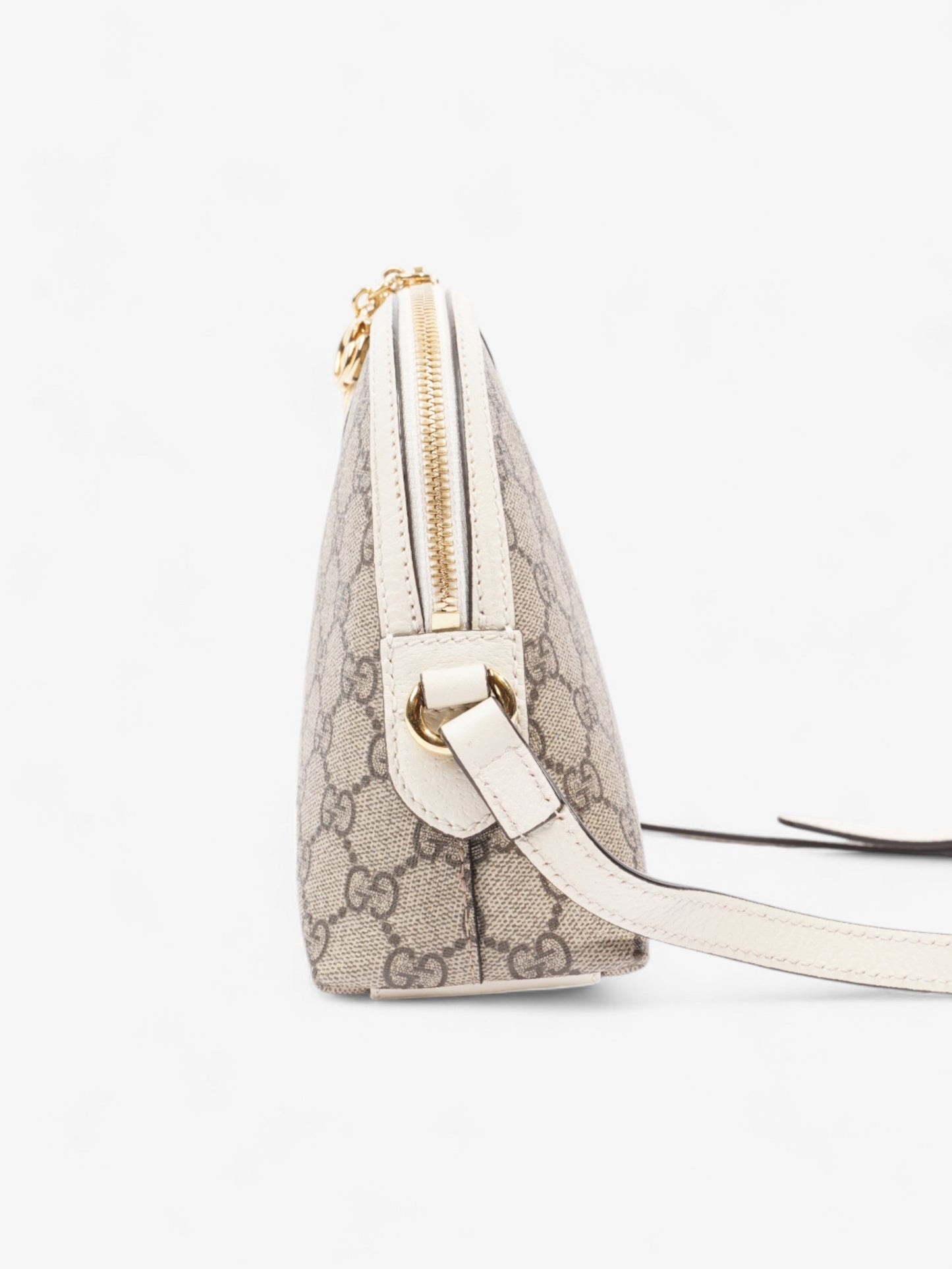 Gucci Ophidia GG GG Supreme / White Canvas Small