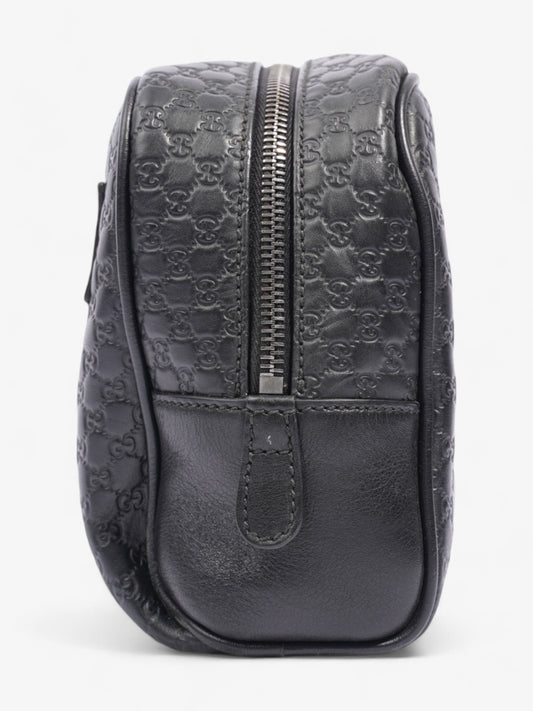 Gucci Washbag Black Leather