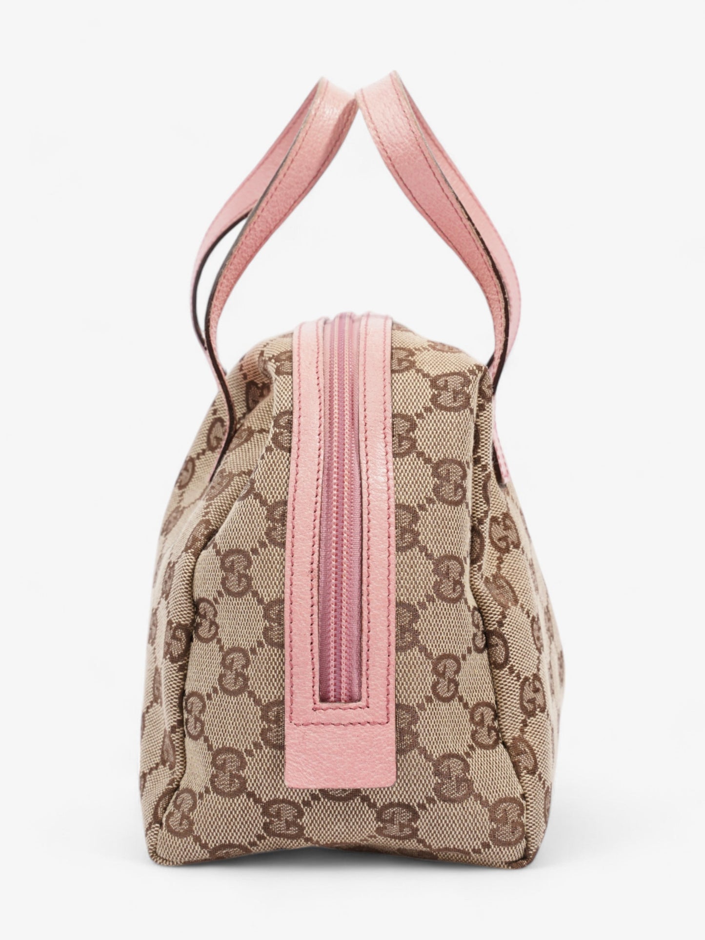 Gucci Dome Bag GG Supreme / Pink Canvas Mini