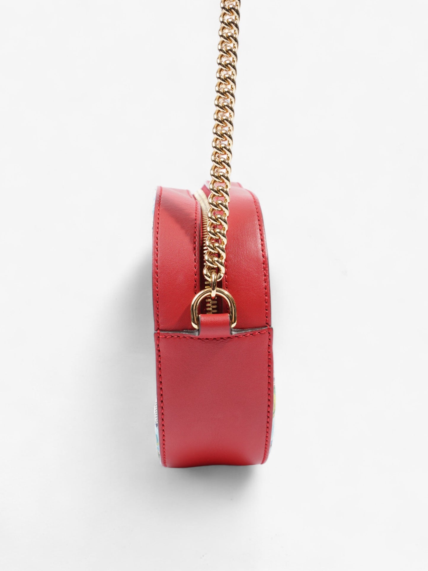 Gucci Blooms Chain GG Bloom / GG Supreme / Hibiscus Red Coated Canvas Mini
