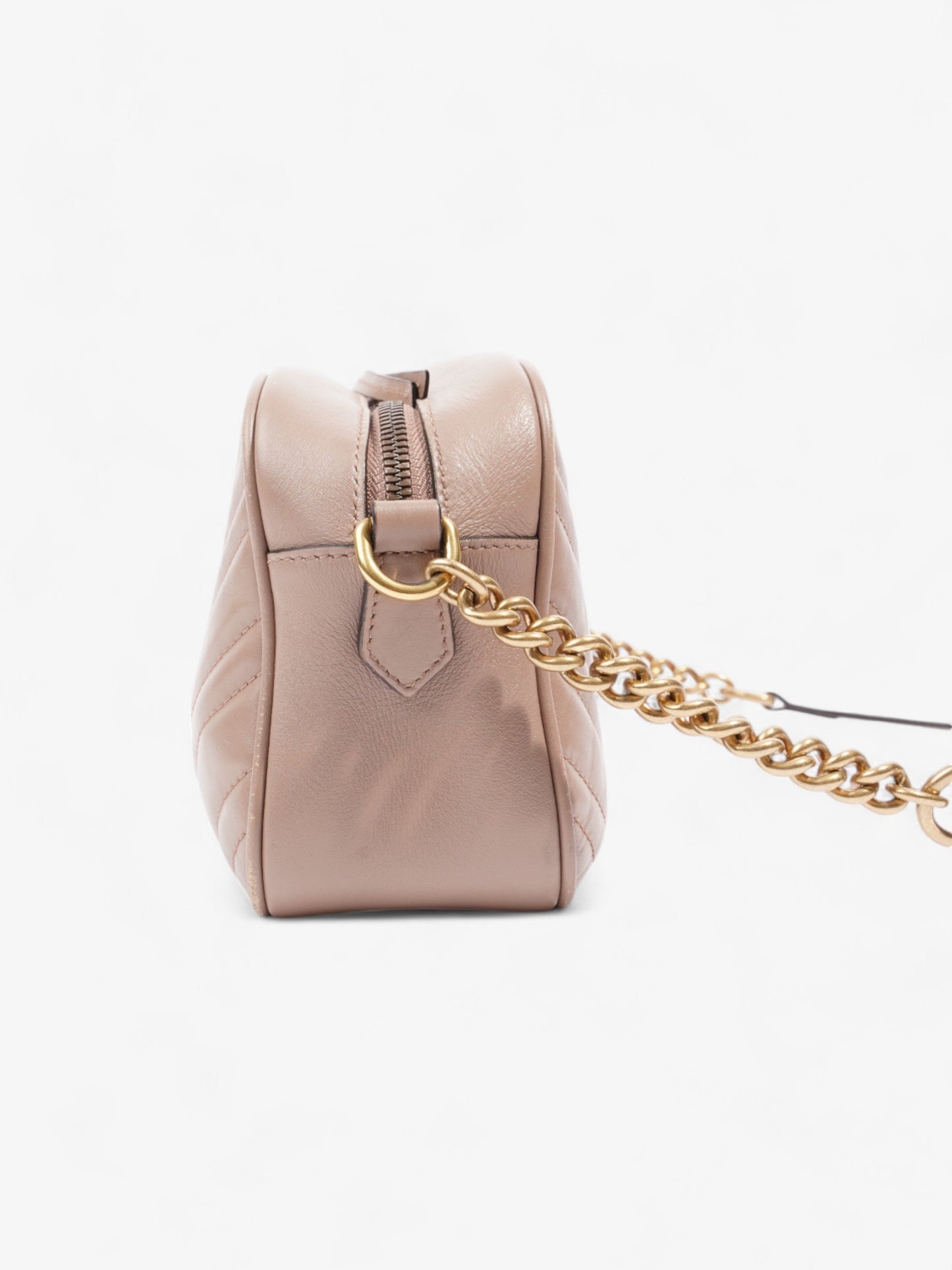 Gucci GG Marmont Dusty Pink Matelasse Leather Small