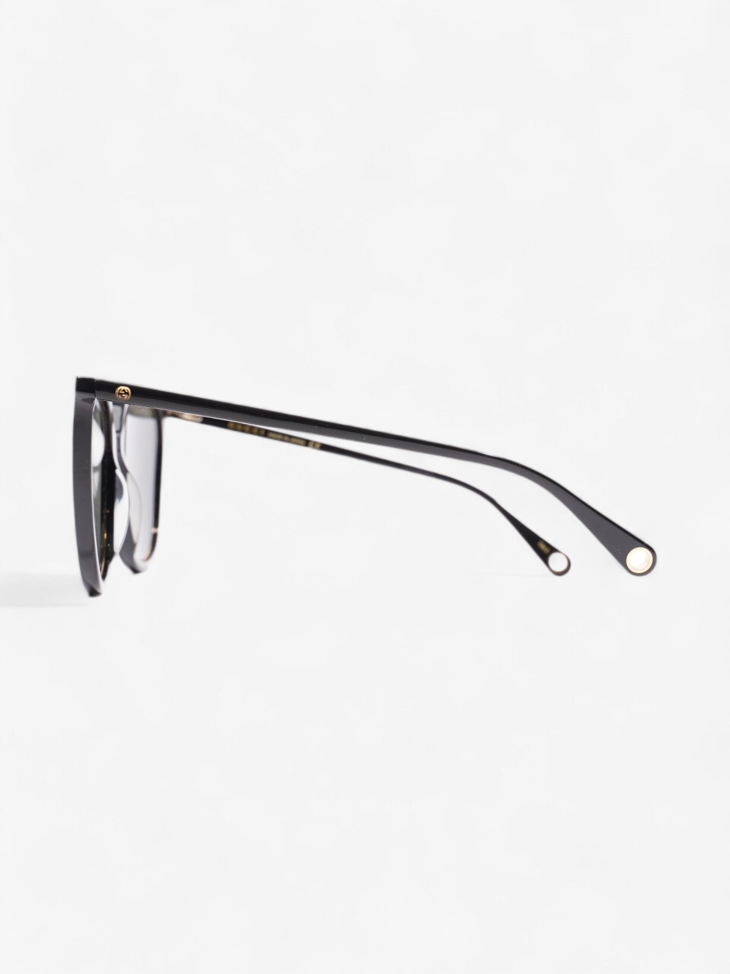 Gucci GG1076S Sunglasses Black Acetate 145mm