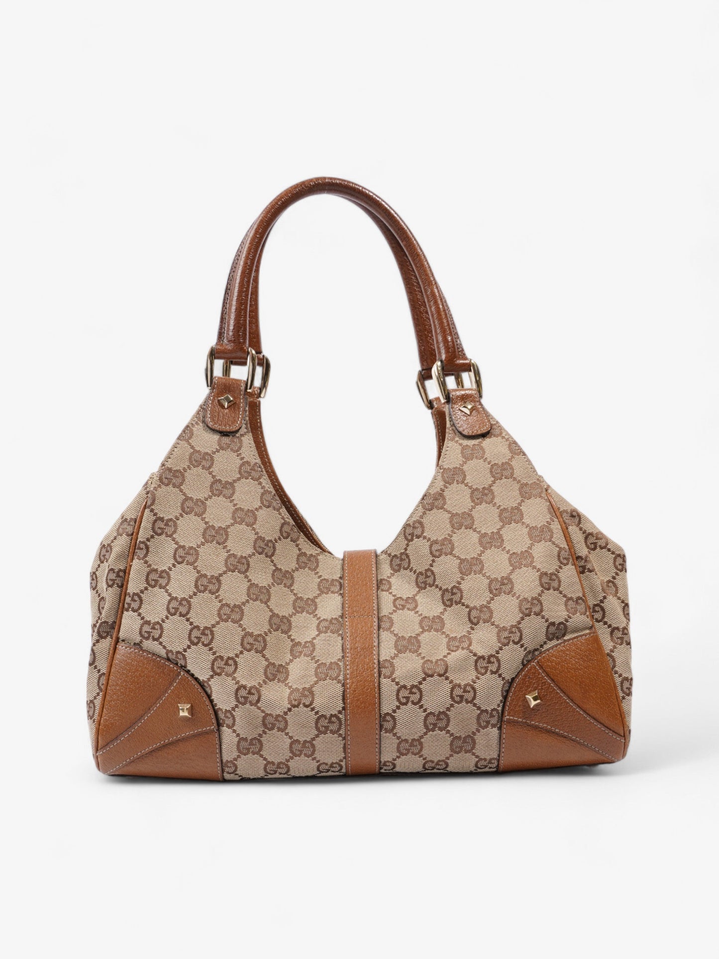 Gucci New Jackie Beige / Brown Canvas